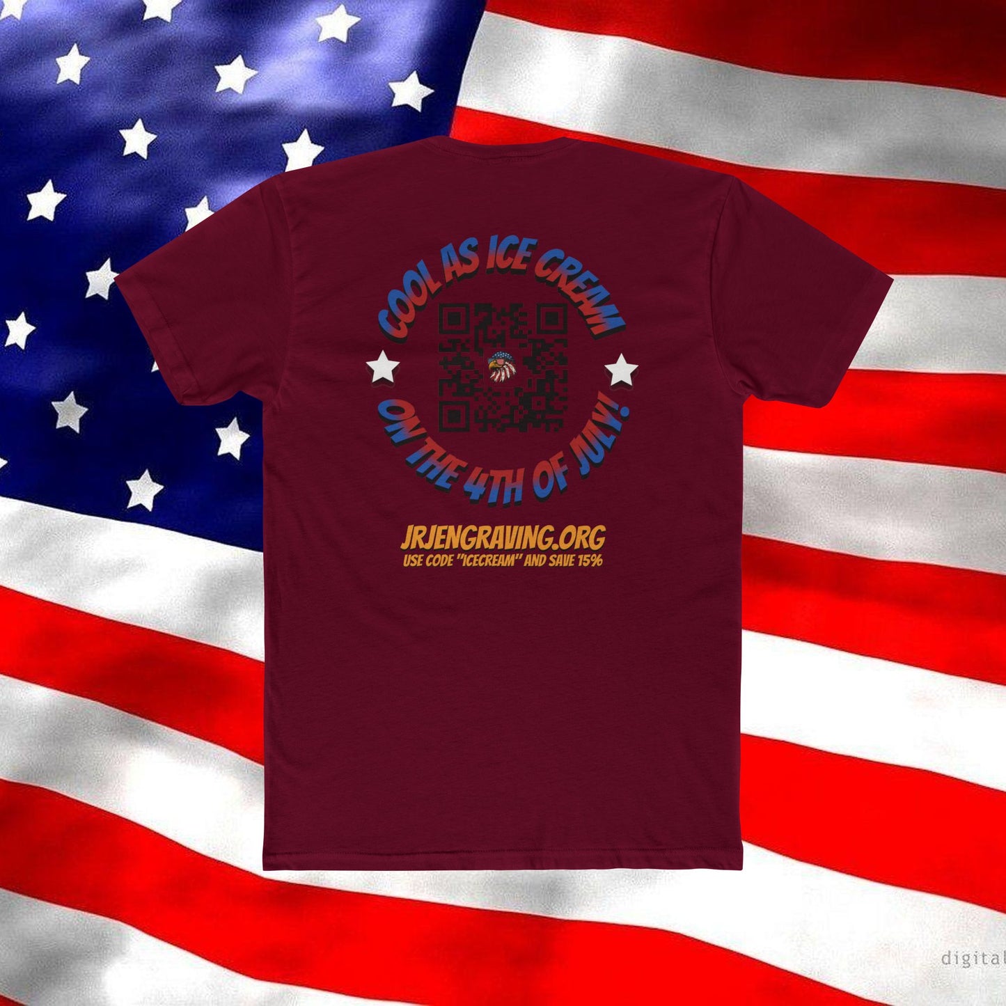 Cool as Ice Cream β 4th of July Promo Tee