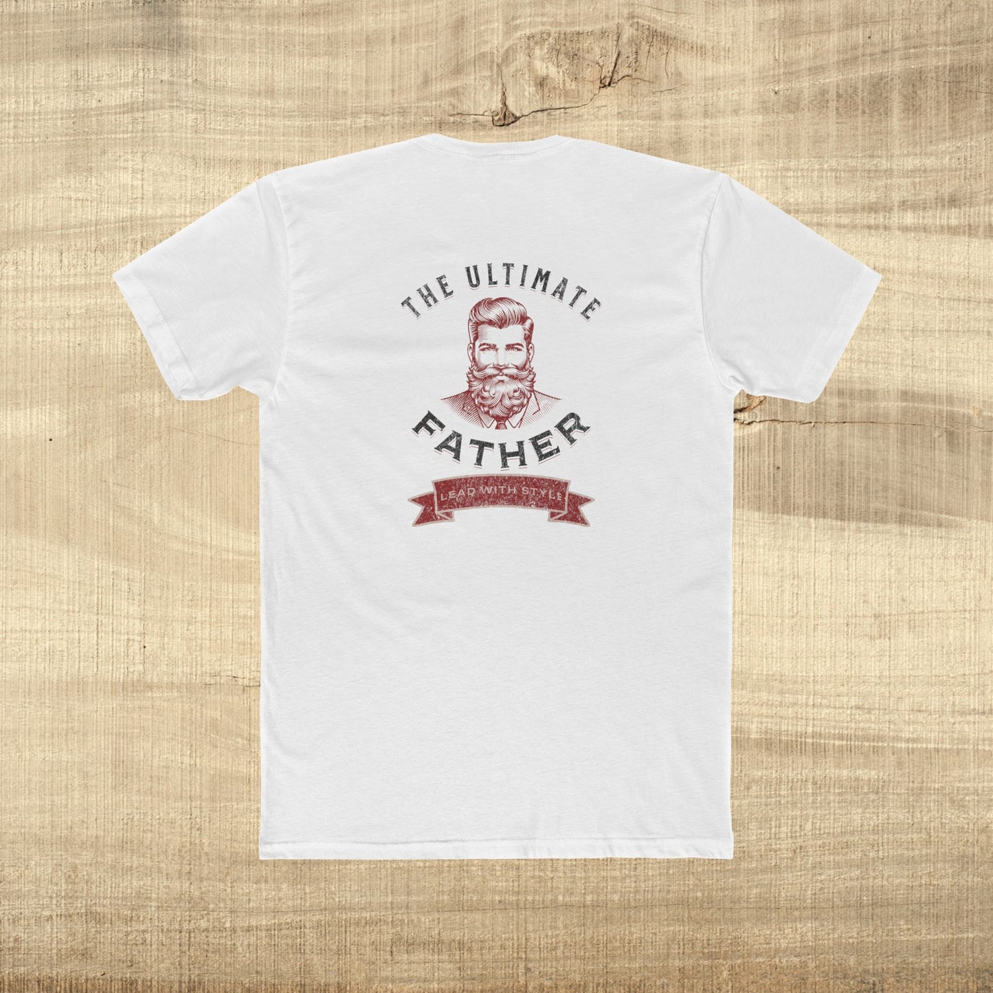 Ultimate Father Shirt Vintage Dad Tee Fathers Day Gift Lead with Style