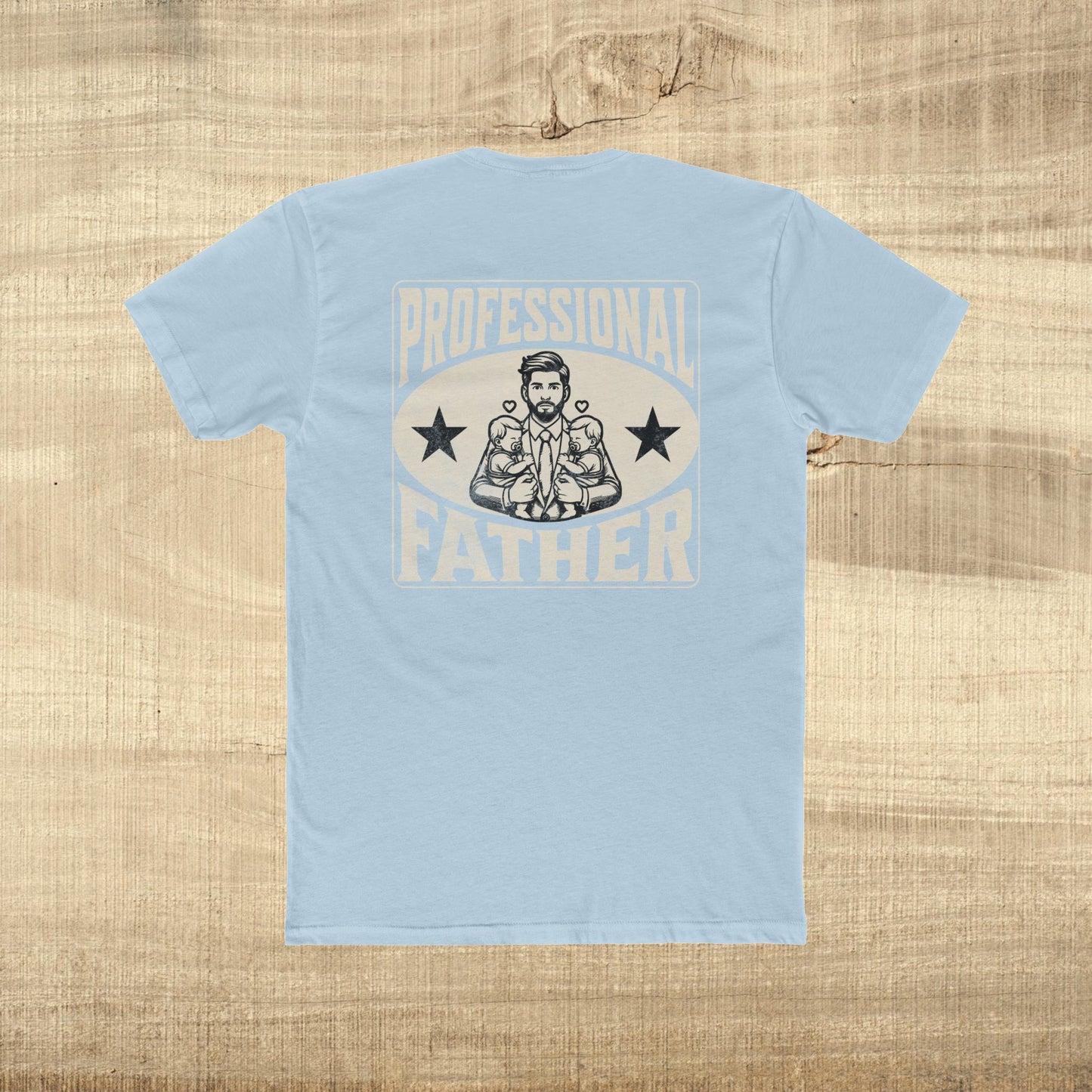 Professional Father Shirt Funny Dad Gift Fathers Day T Shirt for Him Vintage Strong Dad Graphic Tee