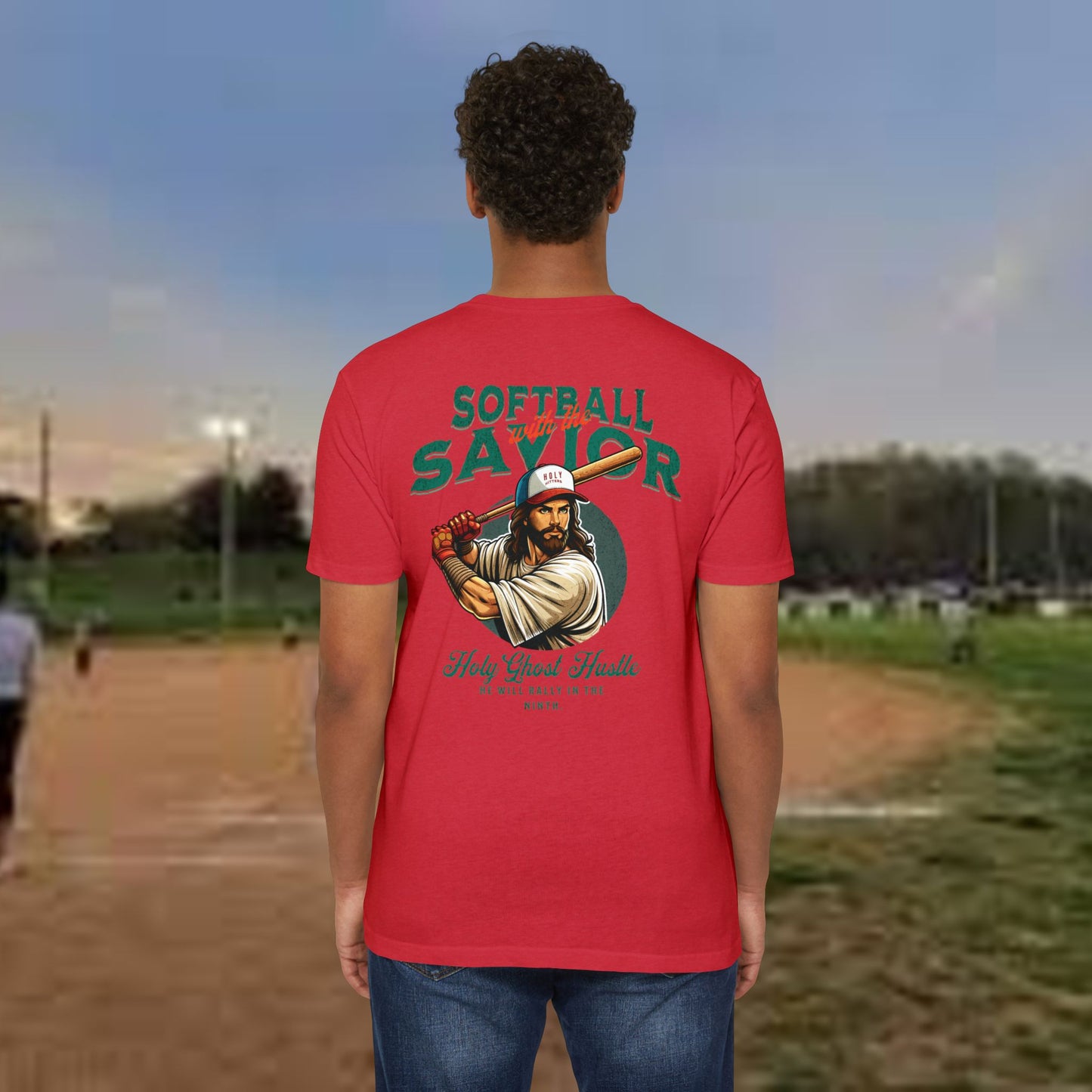 Softball Savior Unisex T-Shirt - Vintage Style Tee for Athletes and Fans