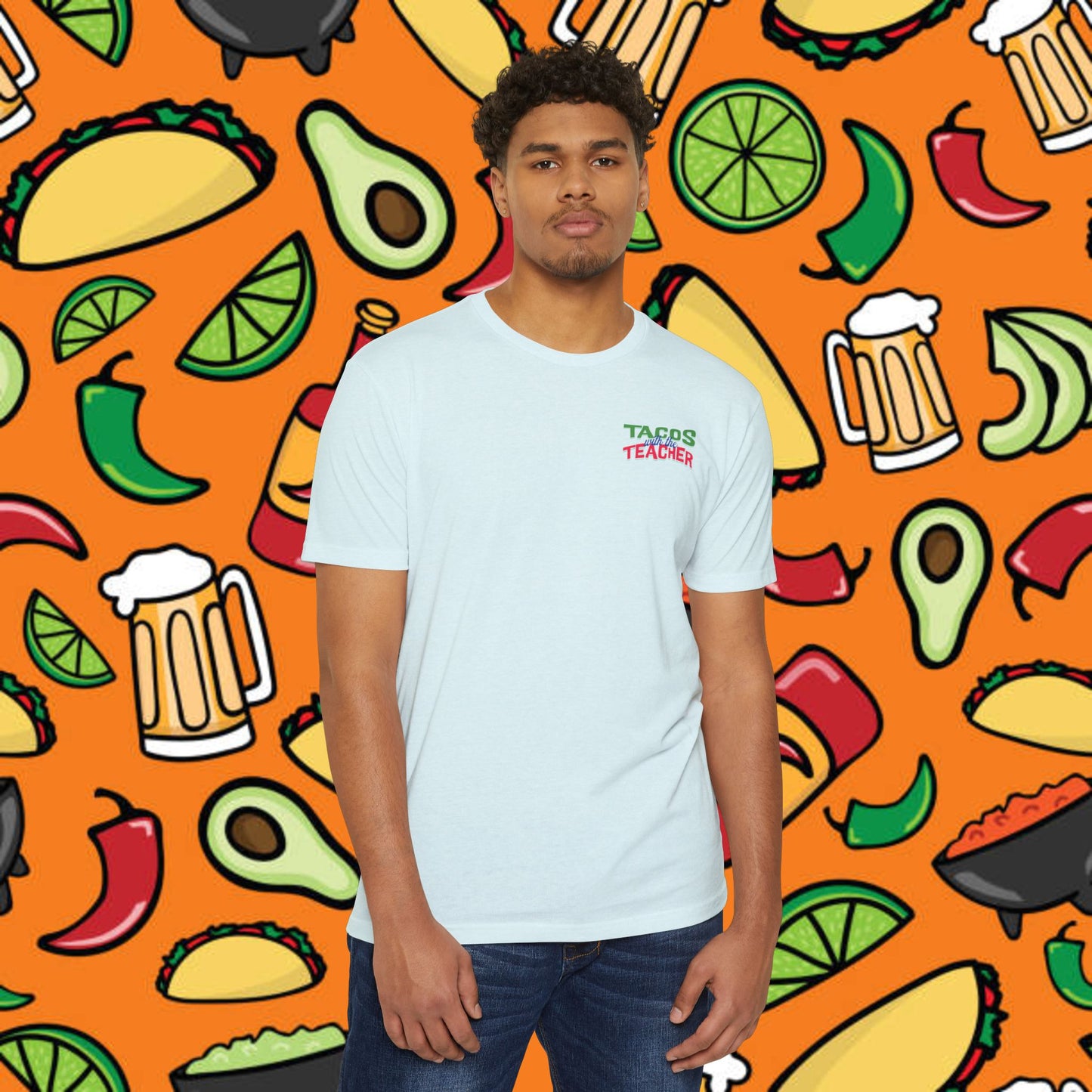 Fun Taco Jesus T-Shirt | Taco Lover's Gift, Cute Teacher Appreciation Tee, Funny Gift, Casual Wear, Taco Tuesday Shirt