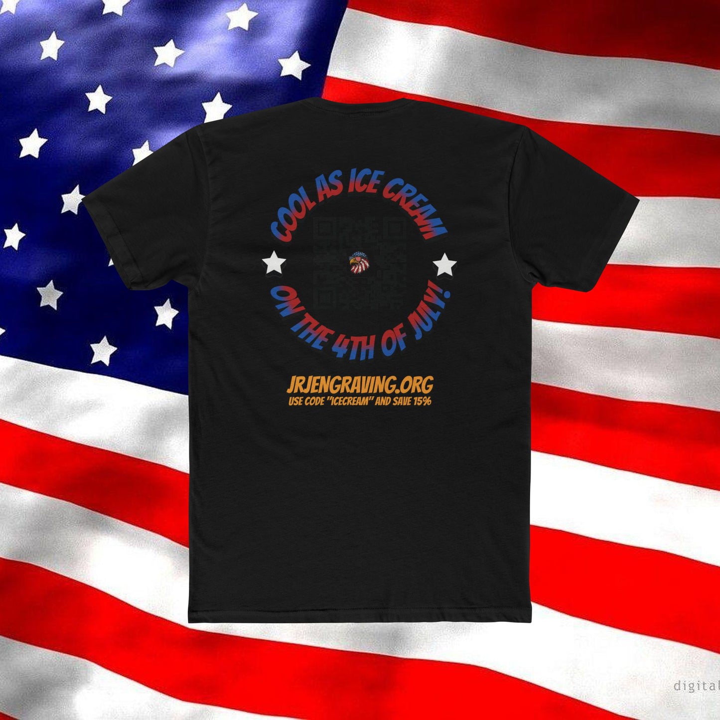 Cool as Ice Cream β 4th of July Promo Tee
