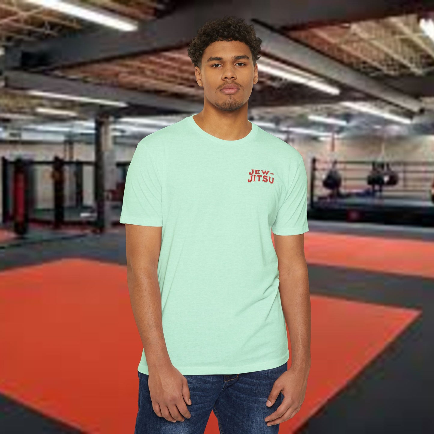 Jesus Didn't Tap Jiu Jitsu T-Shirt, Unisex Tee for Martial Arts Fans, Gift for Grapplers, Yoga & Fitness Apparel