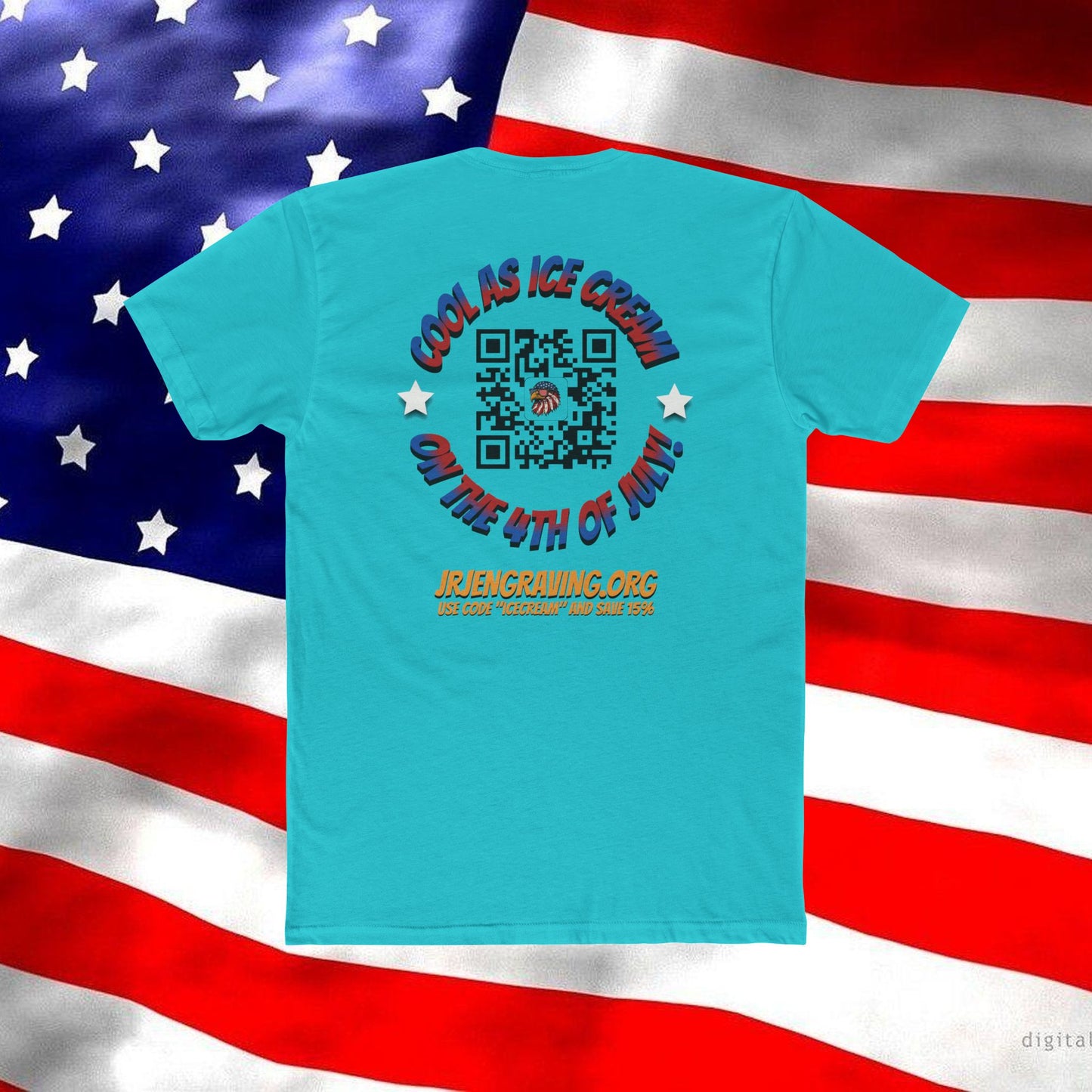 Cool as Ice Cream β 4th of July Promo Tee