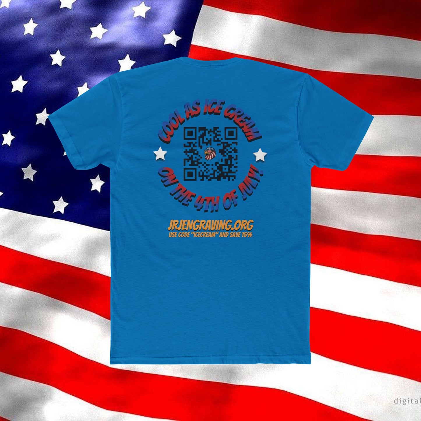 Cool as Ice Cream β 4th of July Promo Tee