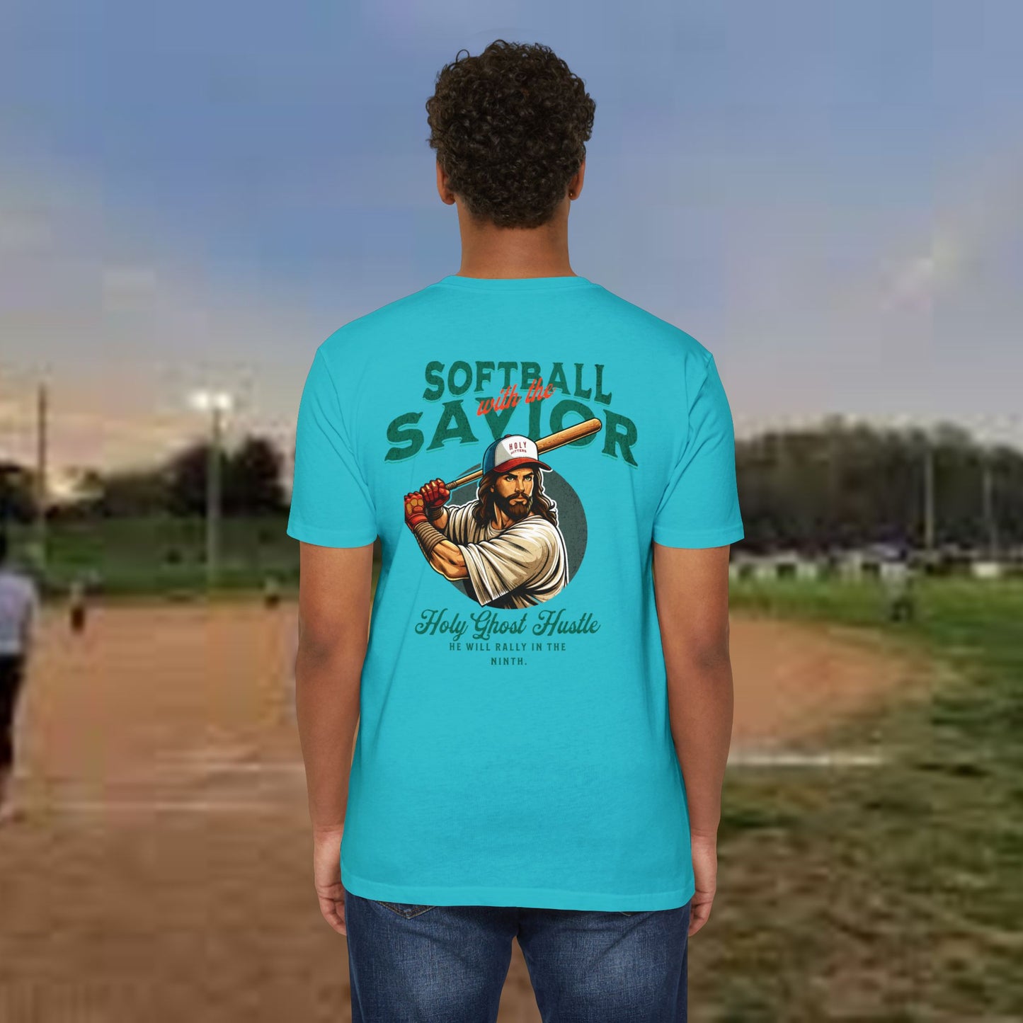 Softball Savior Unisex T-Shirt - Vintage Style Tee for Athletes and Fans