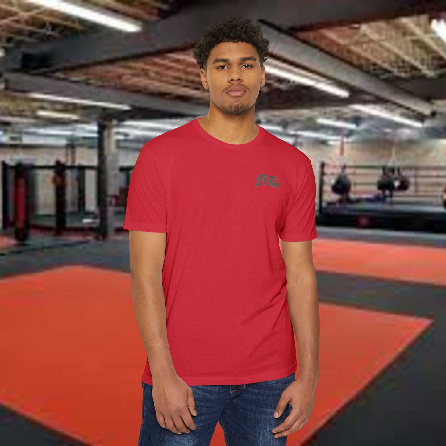 Jesus Didn't Tap Jiu Jitsu T-Shirt, Unisex Tee for Martial Arts Fans, Gift for Grapplers, Yoga & Fitness Apparel