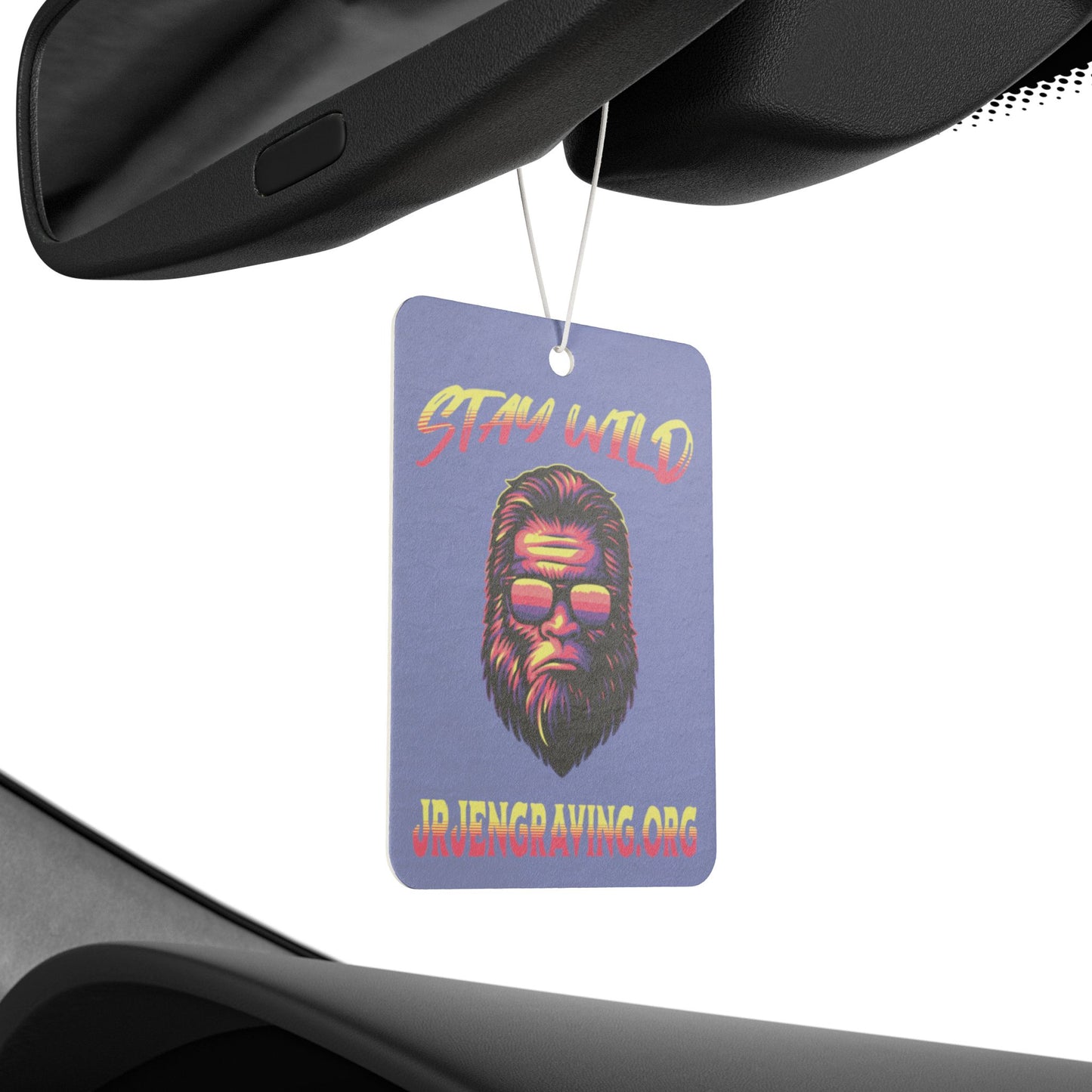 Stay Wild Car Freshener – Pine, Black Ice, & New Car Scent