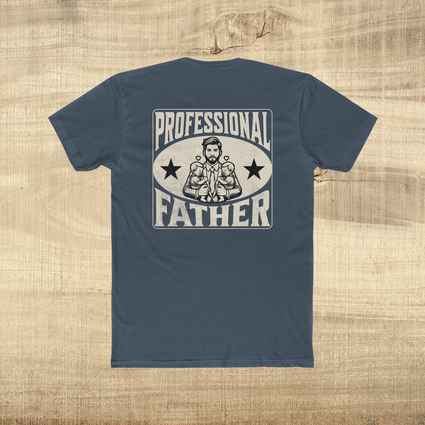 Professional Father Shirt Funny Dad Gift Fathers Day T Shirt for Him Vintage Strong Dad Graphic Tee
