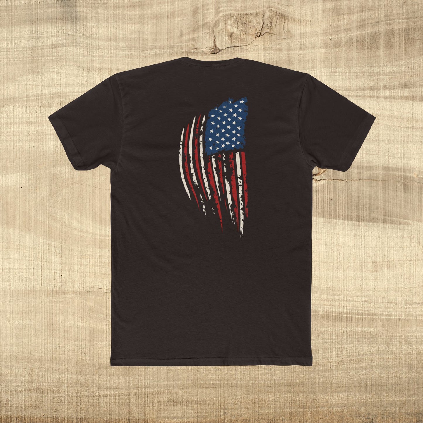 Patriotic Eagle American Flag Sunglasses T-Shirt