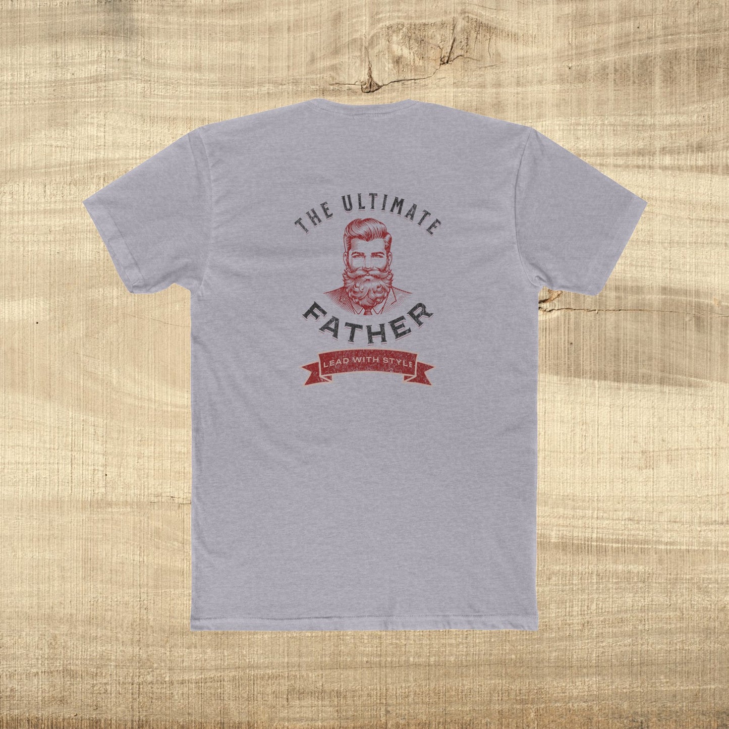 Ultimate Father Shirt Vintage Dad Tee Fathers Day Gift Lead with Style