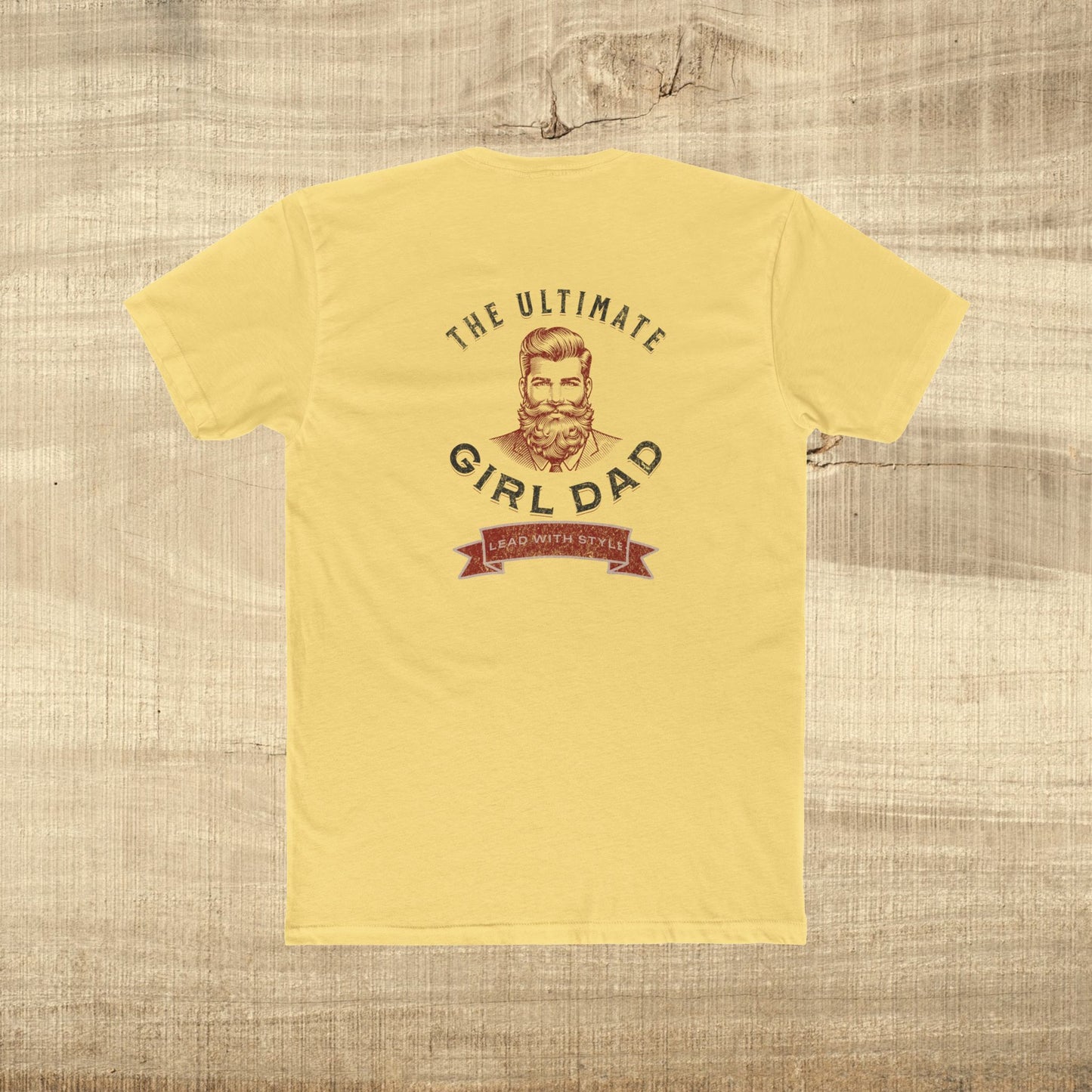 Ultimate Girl Dad Shirt Vintage Fathers Day Tee Lead with Style Dad Gift