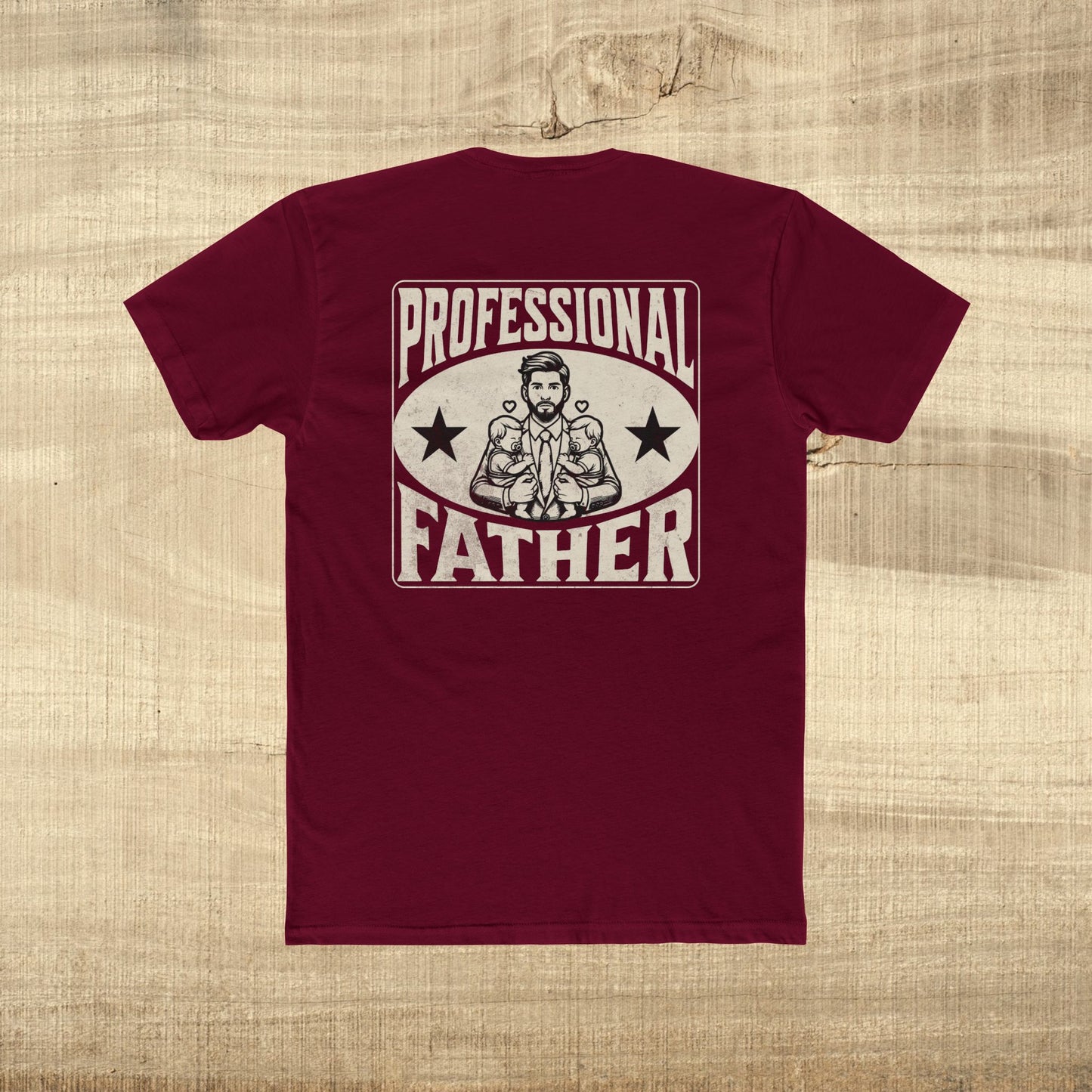 Professional Father Shirt Funny Dad Gift Fathers Day T Shirt for Him Vintage Strong Dad Graphic Tee