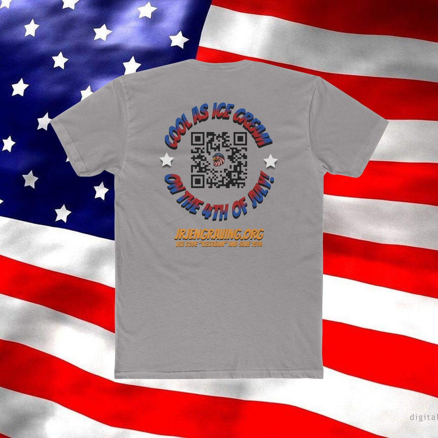 Cool as Ice Cream β 4th of July Promo Tee