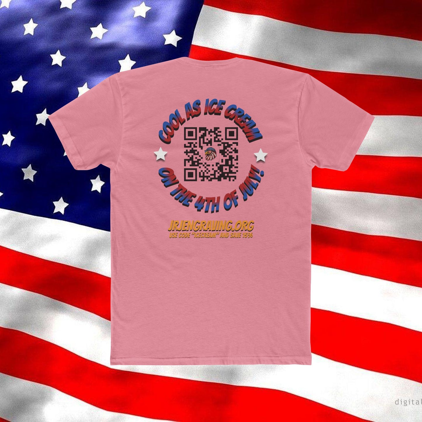 Cool as Ice Cream β 4th of July Promo Tee