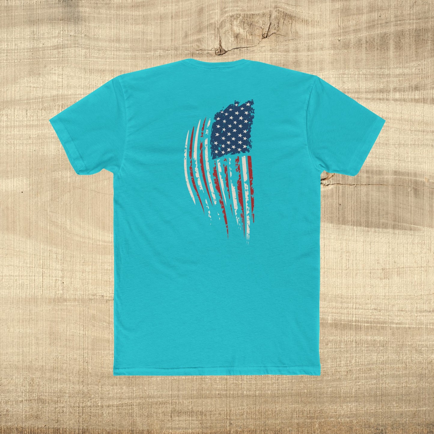 Patriotic Eagle American Flag Sunglasses T-Shirt