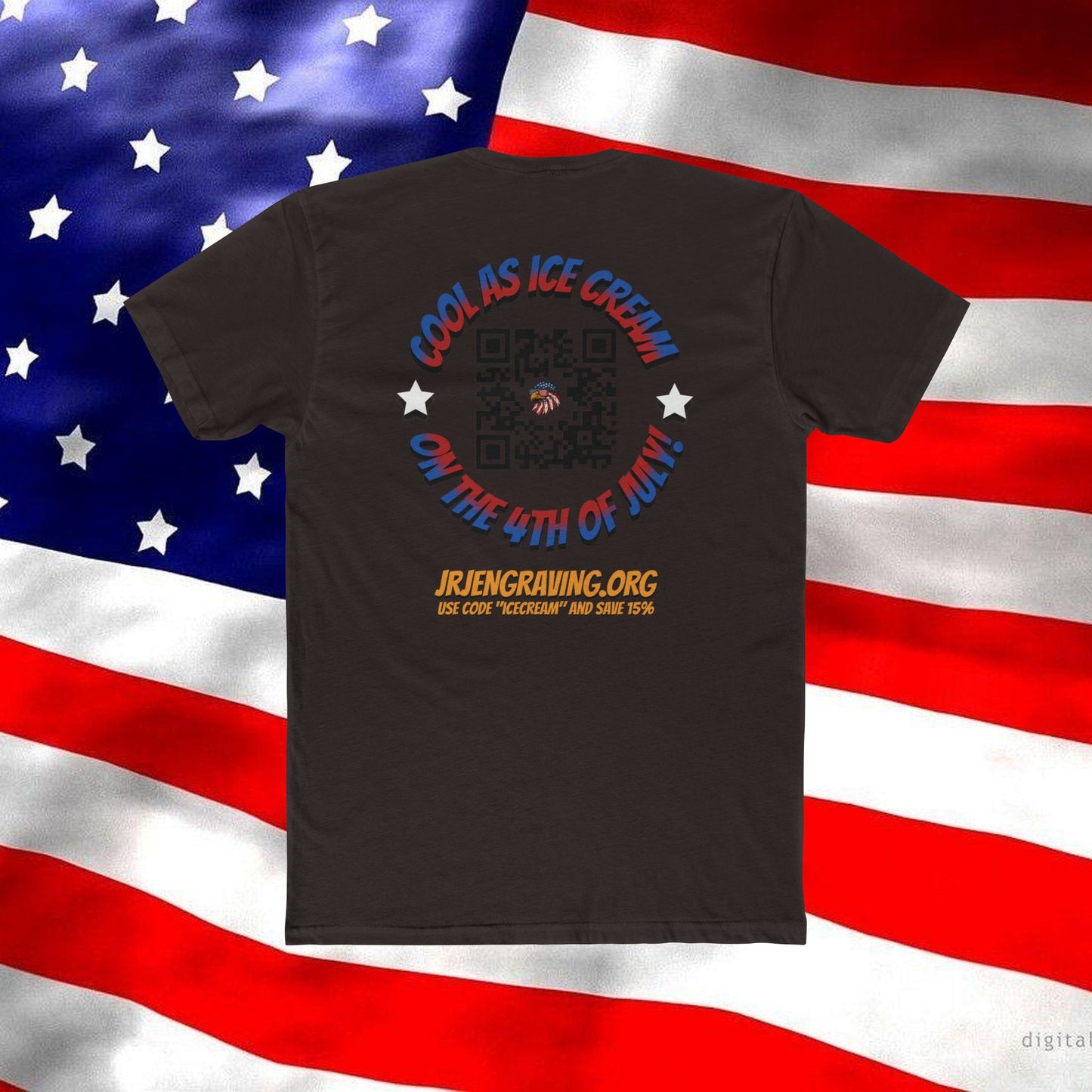 Cool as Ice Cream β 4th of July Promo Tee