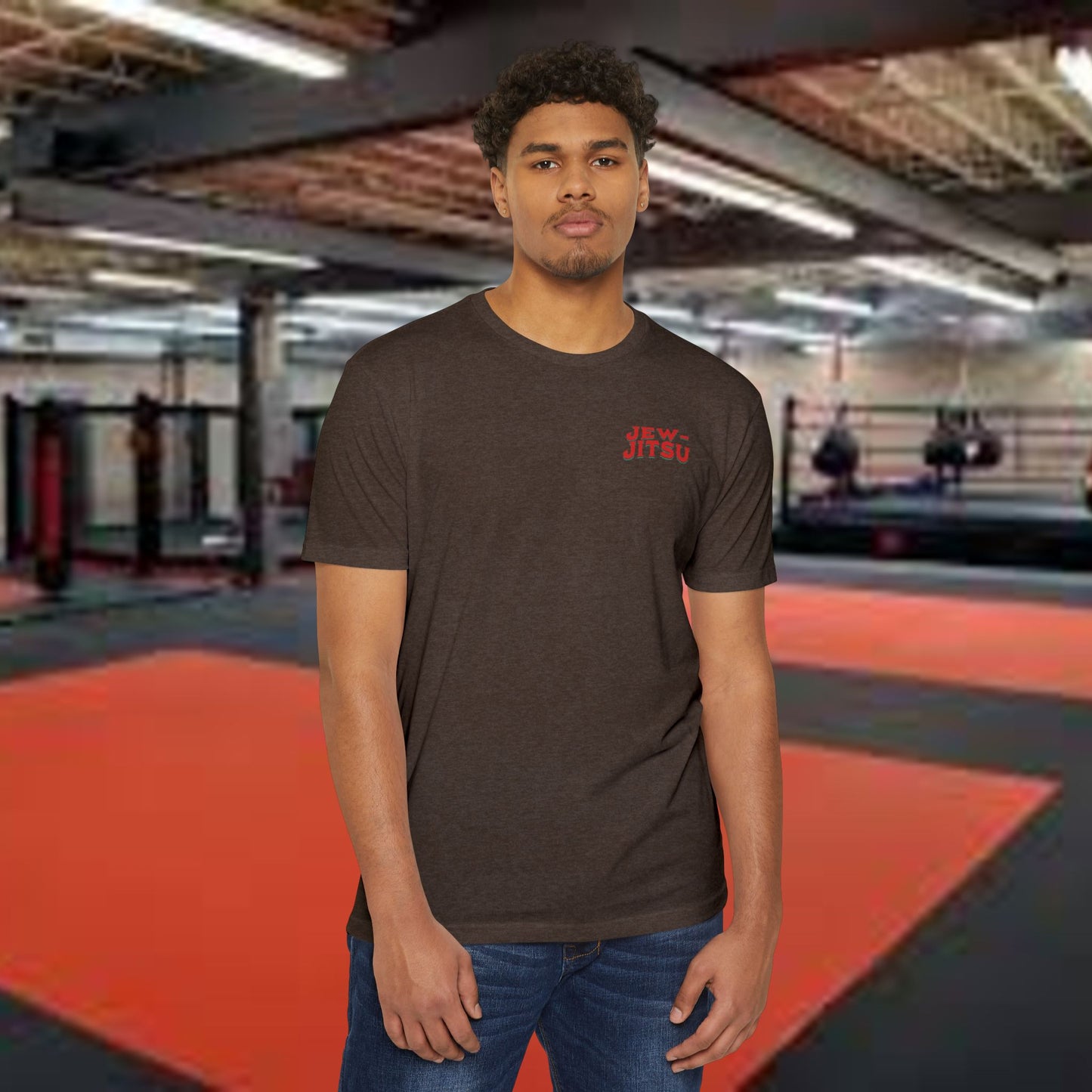 Jesus Didn't Tap Jiu Jitsu T-Shirt, Unisex Tee for Martial Arts Fans, Gift for Grapplers, Yoga & Fitness Apparel