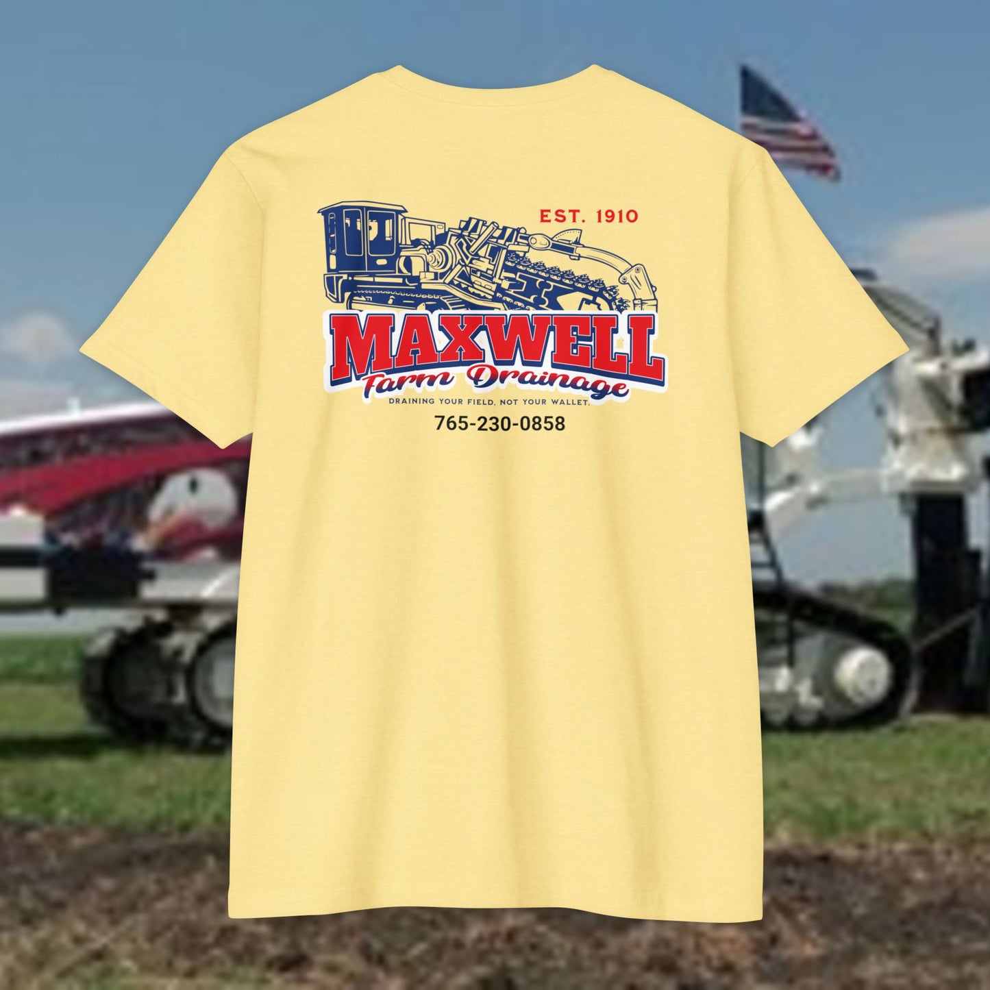 Maxwell Farm Drainage Tee (Next Level 6210)