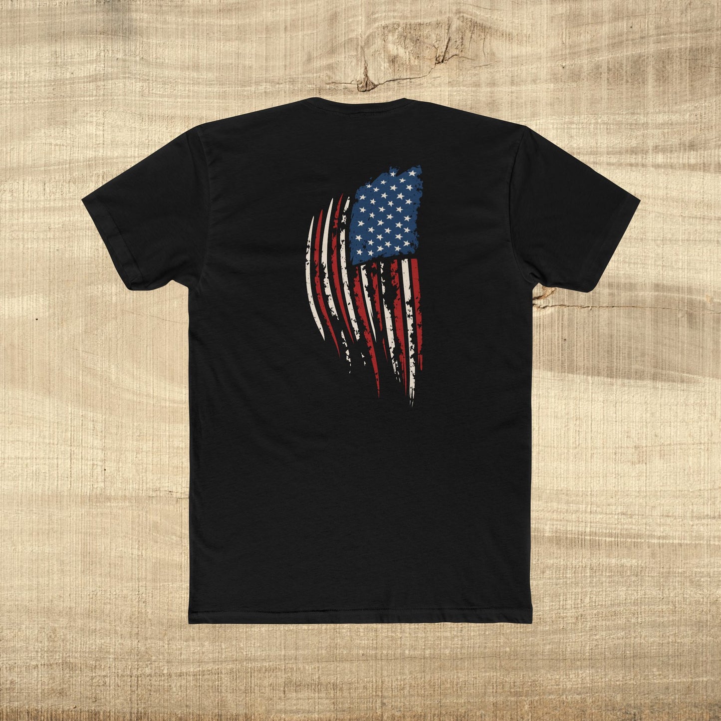 Patriotic Eagle American Flag Sunglasses T-Shirt