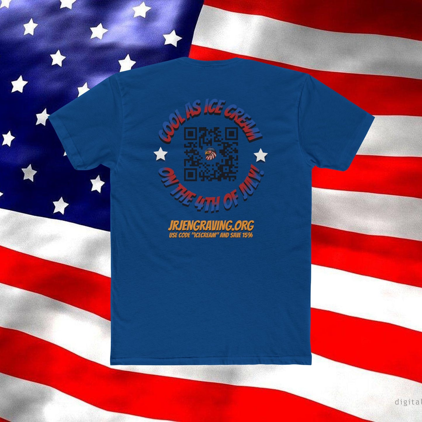 Cool as Ice Cream β 4th of July Promo Tee