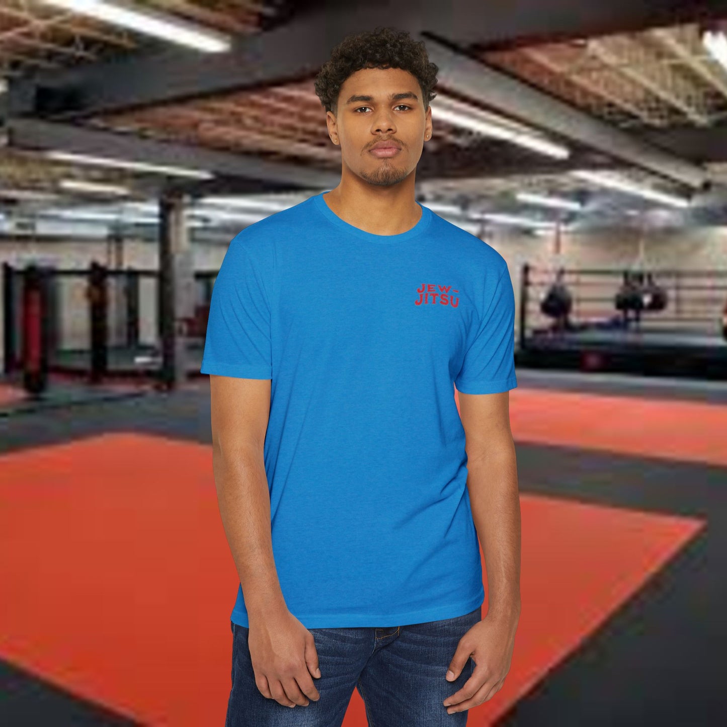Jesus Didn't Tap Jiu Jitsu T-Shirt, Unisex Tee for Martial Arts Fans, Gift for Grapplers, Yoga & Fitness Apparel