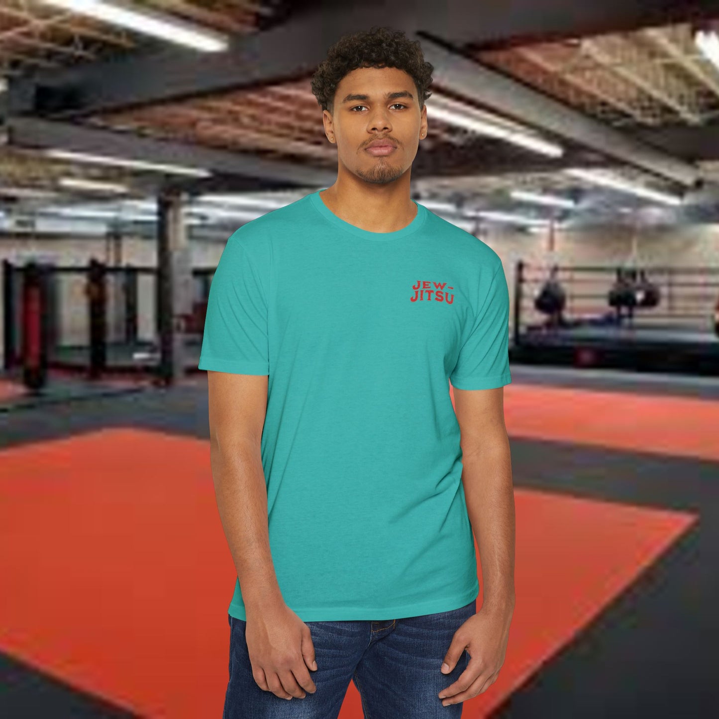 Jesus Didn't Tap Jiu Jitsu T-Shirt, Unisex Tee for Martial Arts Fans, Gift for Grapplers, Yoga & Fitness Apparel