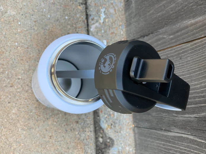 Personalized 32 oz Stainless Steel Powder Coated Insulated Sport Water Bottle Polar Camel