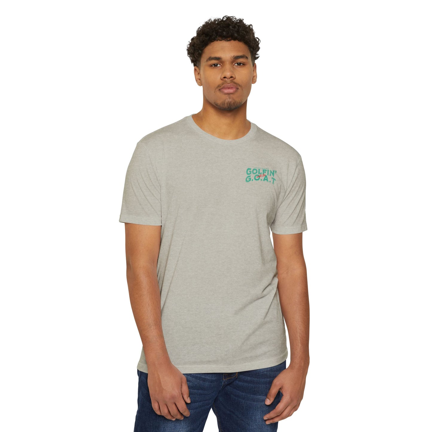 Golfin with the GOAT Tee  Jesus Golf Shirt, Mulligan Grace Christian Tee