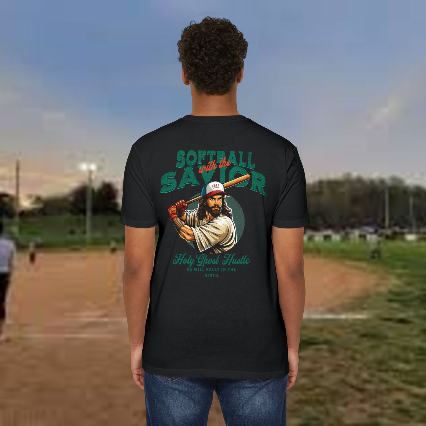 Softball Savior Unisex T-Shirt - Vintage Style Tee for Athletes and Fans
