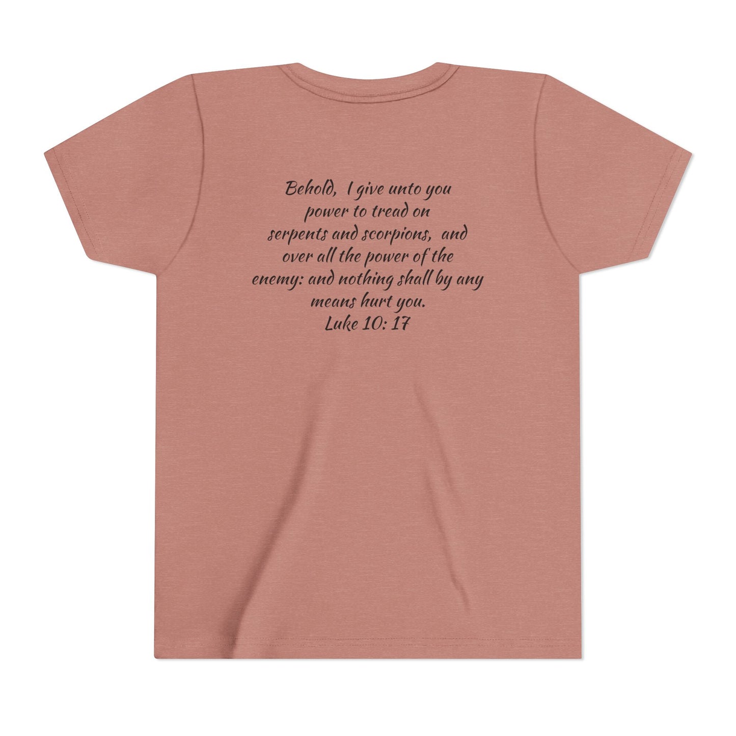 Youth Short Sleeve Tee - Let Me Cook! with Inspirational Bible Verse