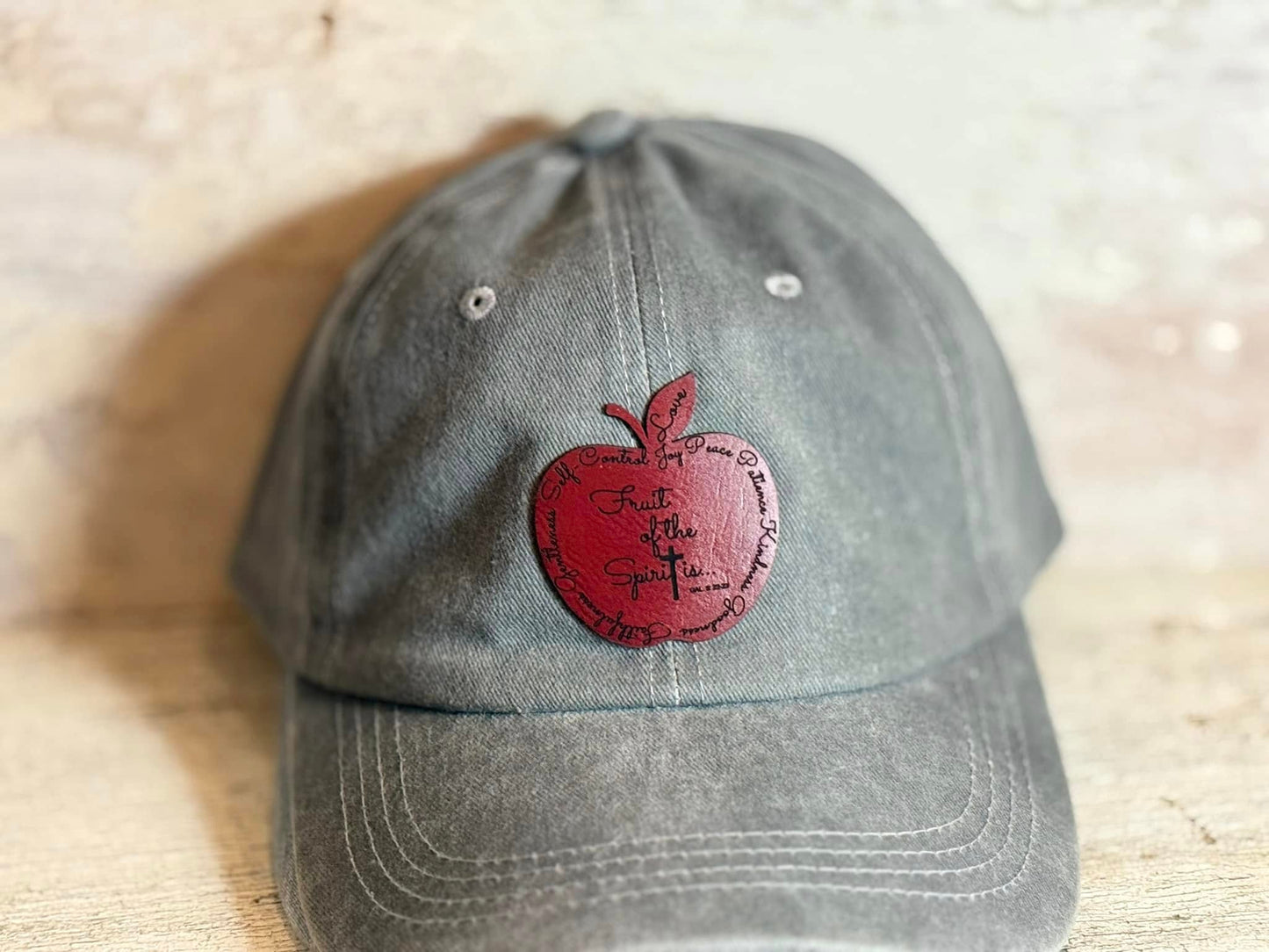 Faith-based pre-made patches Leather/Acrylic