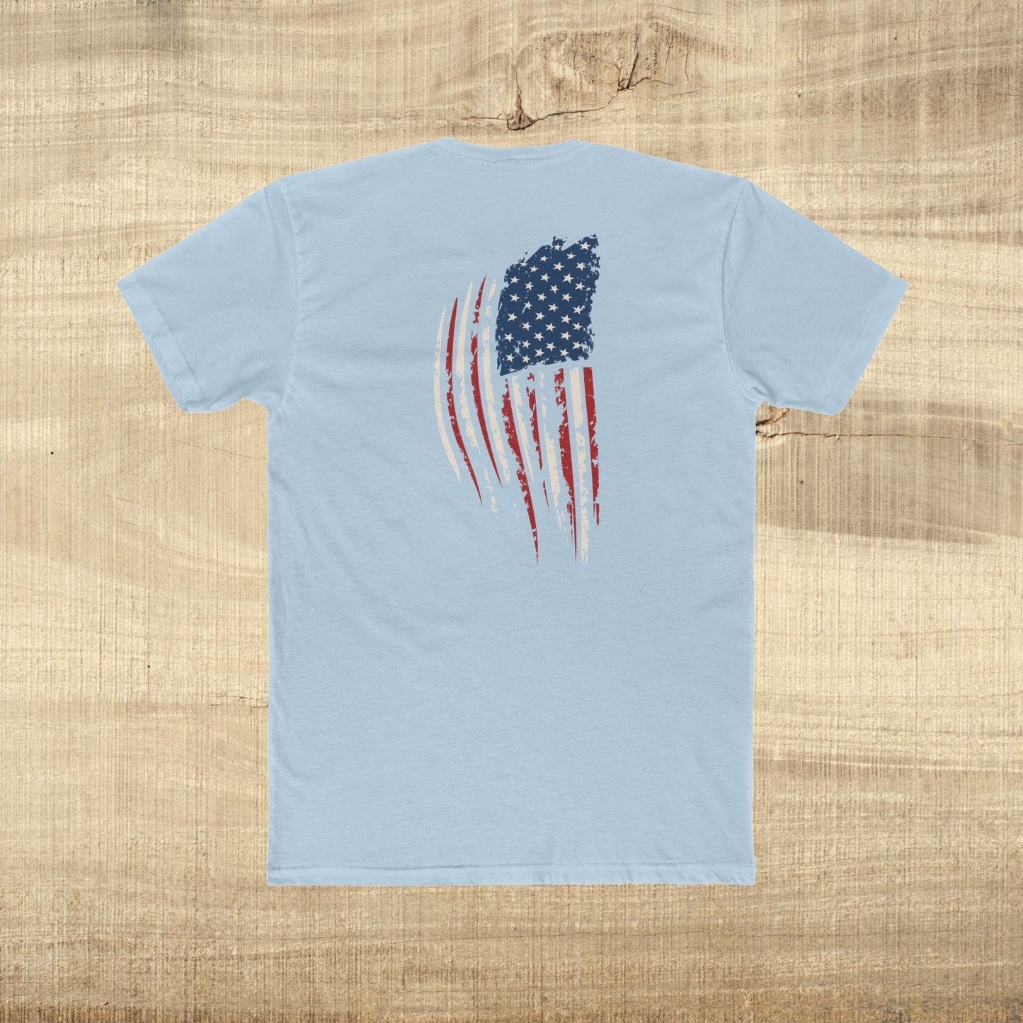 Patriotic Eagle American Flag Sunglasses T-Shirt