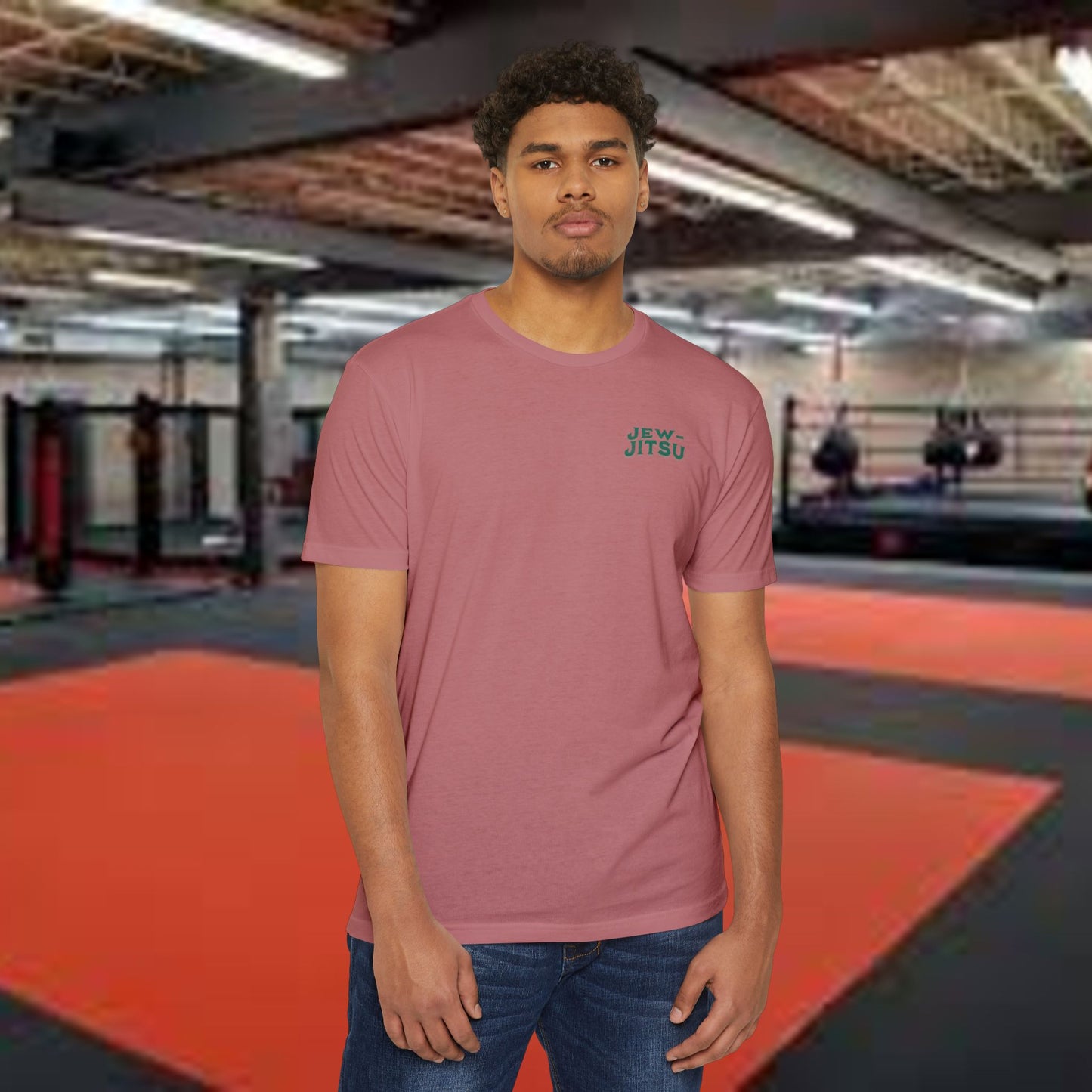 Jesus Didn't Tap Jiu Jitsu T-Shirt, Unisex Tee for Martial Arts Fans, Gift for Grapplers, Yoga & Fitness Apparel
