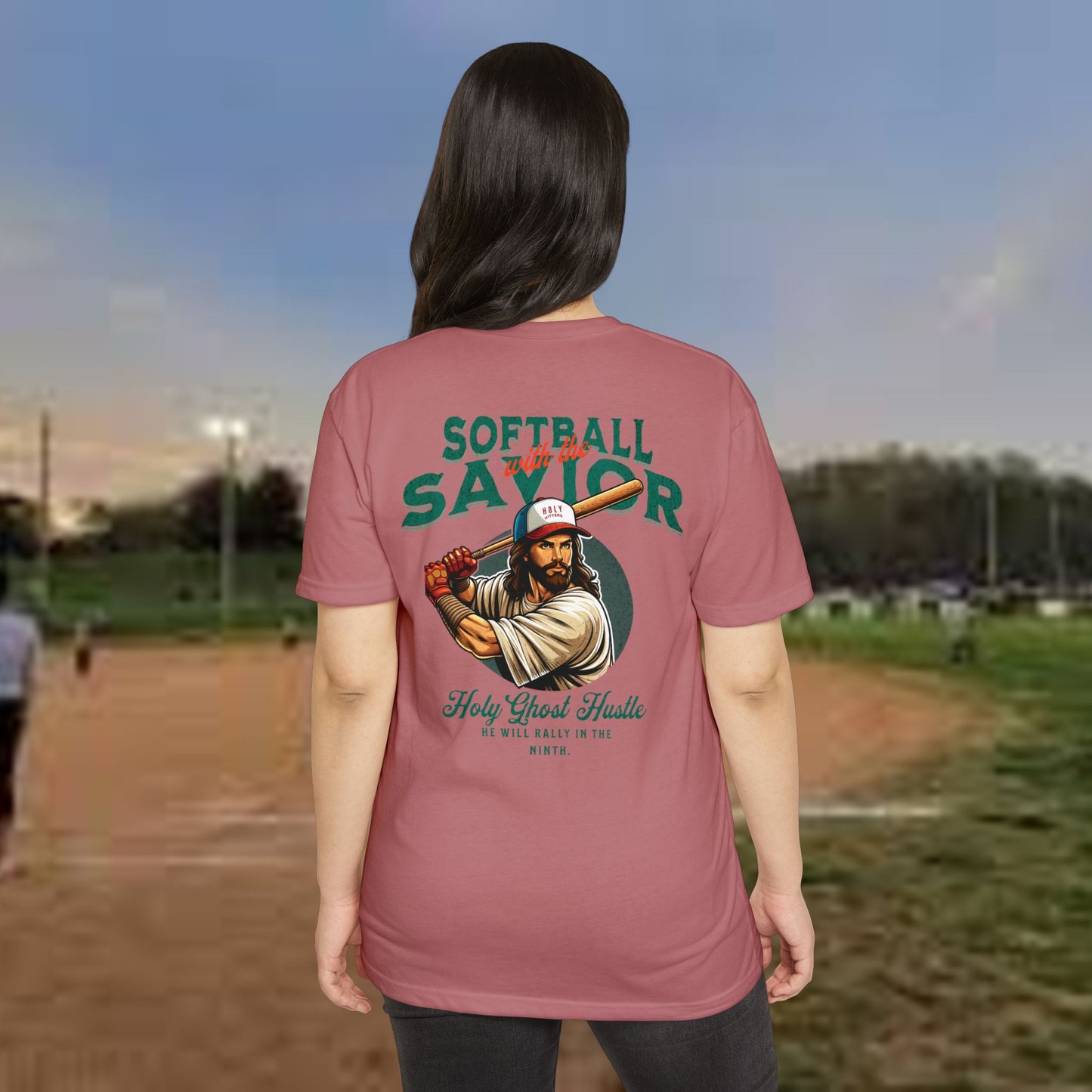 Softball Savior Unisex T-Shirt - Vintage Style Tee for Athletes and Fans