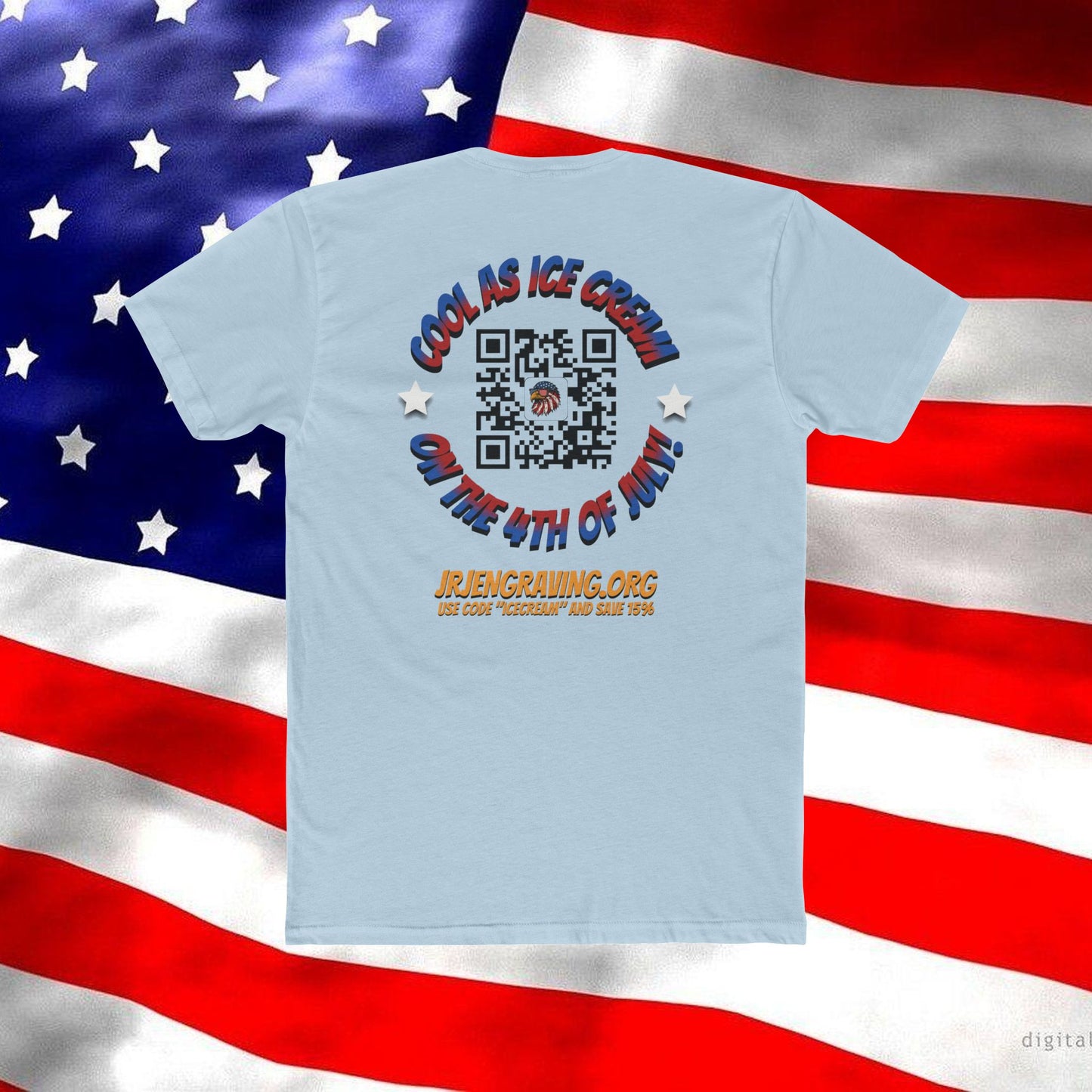 Cool as Ice Cream β 4th of July Promo Tee