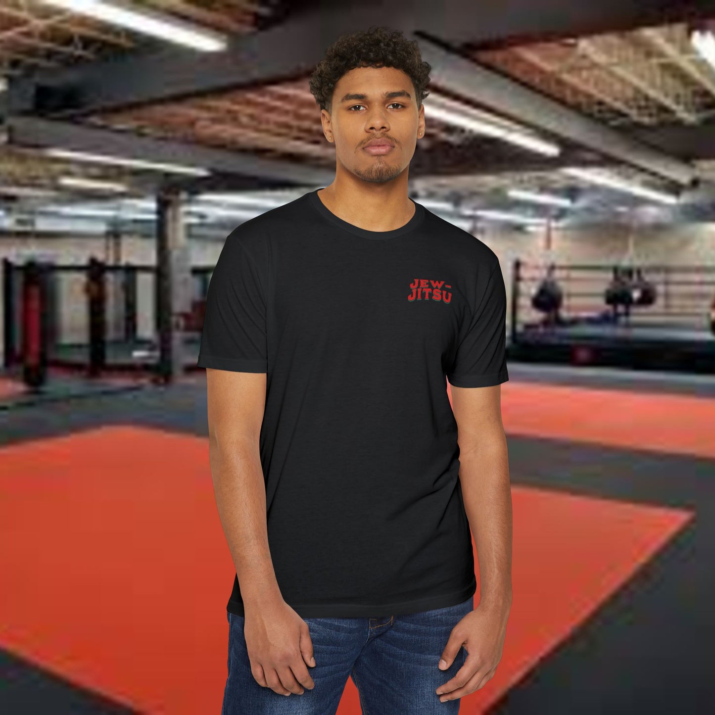 Jesus Didn't Tap Jiu Jitsu T-Shirt, Unisex Tee for Martial Arts Fans, Gift for Grapplers, Yoga & Fitness Apparel