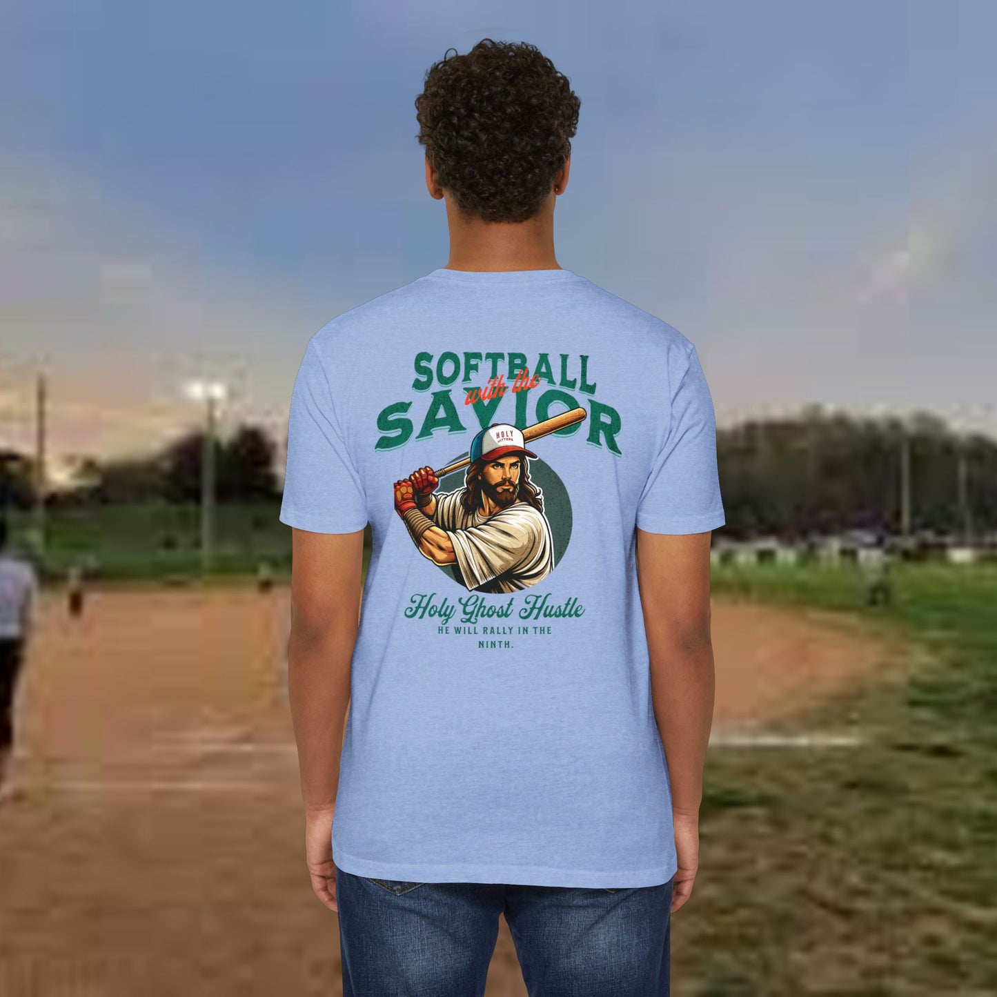 Softball Savior Unisex T-Shirt - Vintage Style Tee for Athletes and Fans