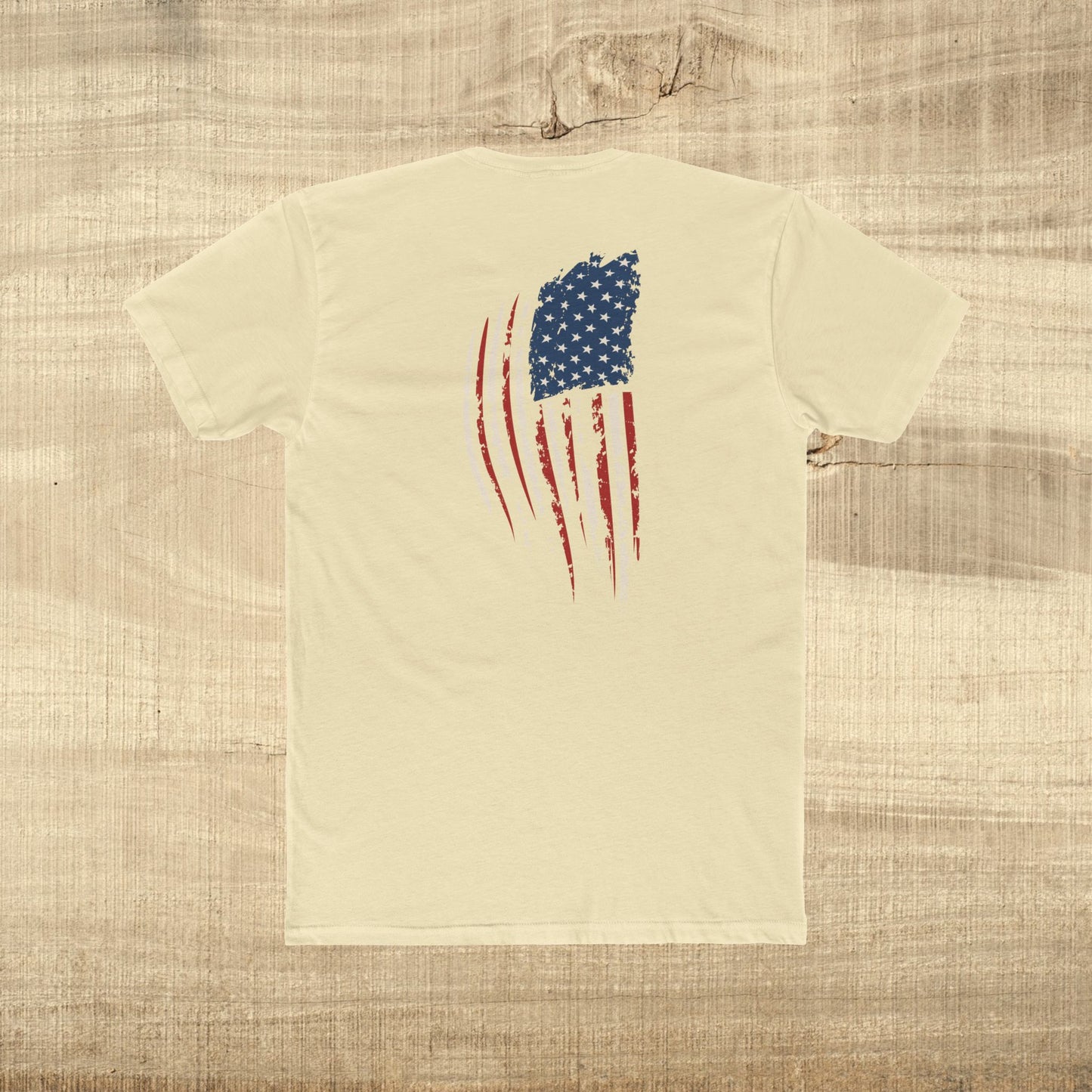 Patriotic Eagle American Flag Sunglasses T-Shirt