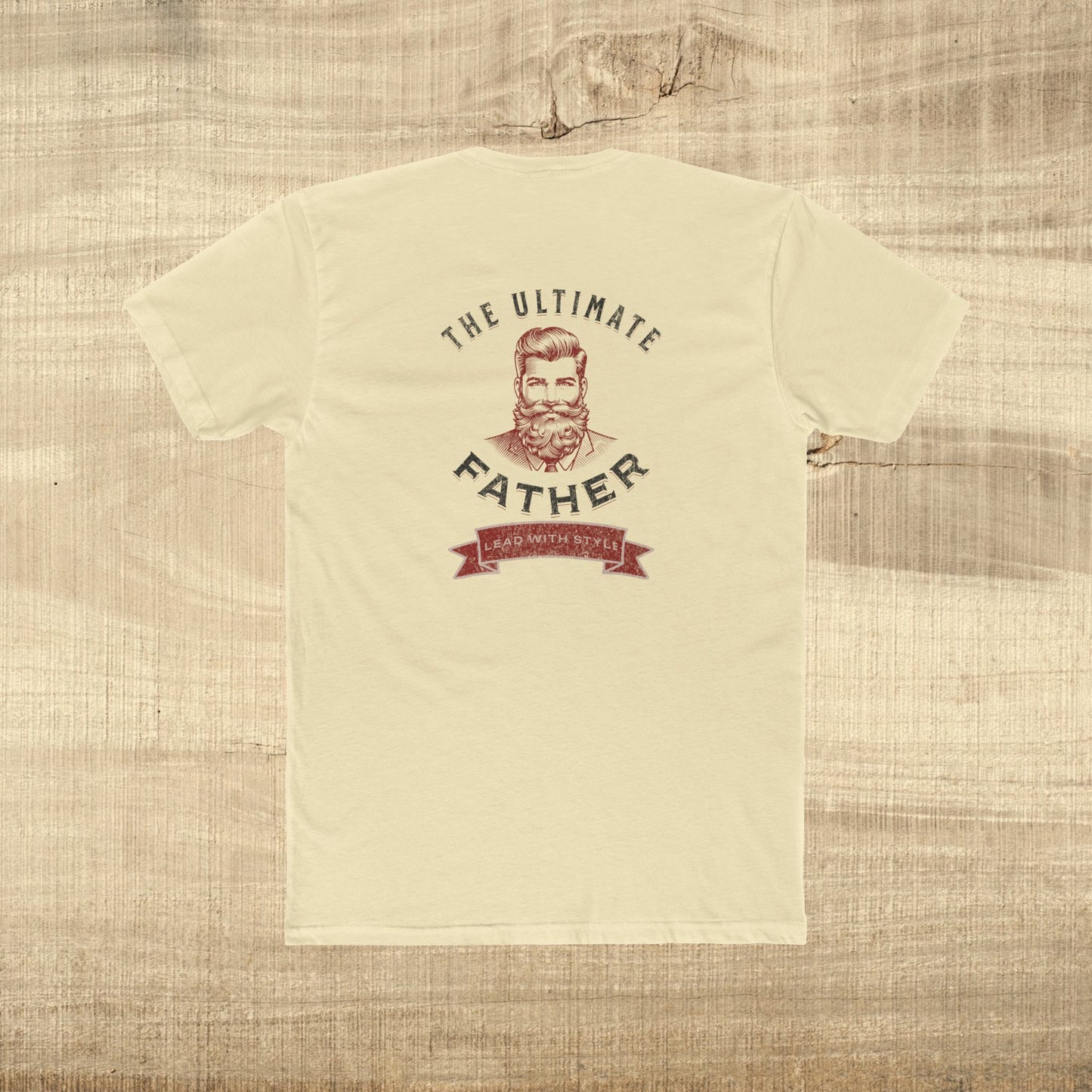 Ultimate Father Shirt Vintage Dad Tee Fathers Day Gift Lead with Style