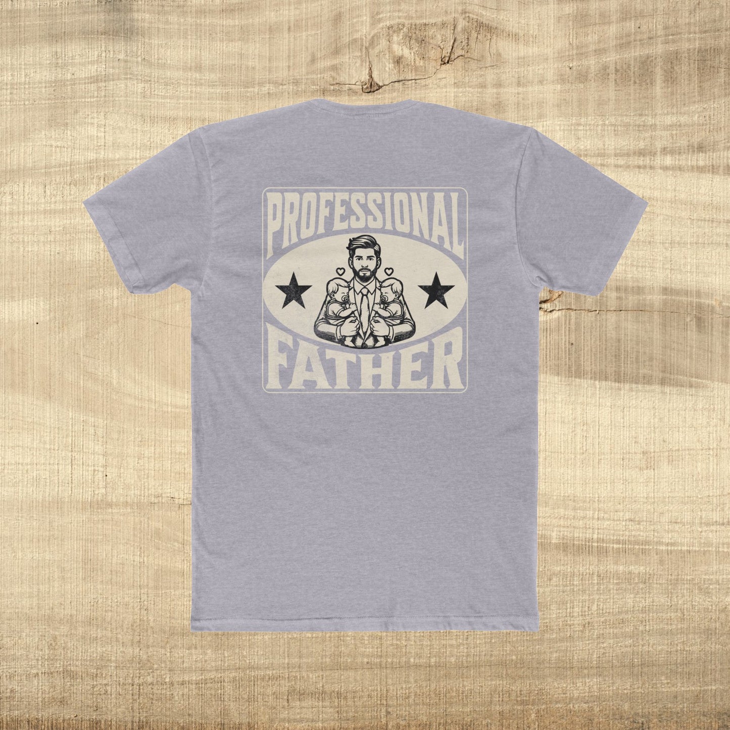 Professional Father Shirt Funny Dad Gift Fathers Day T Shirt for Him Vintage Strong Dad Graphic Tee