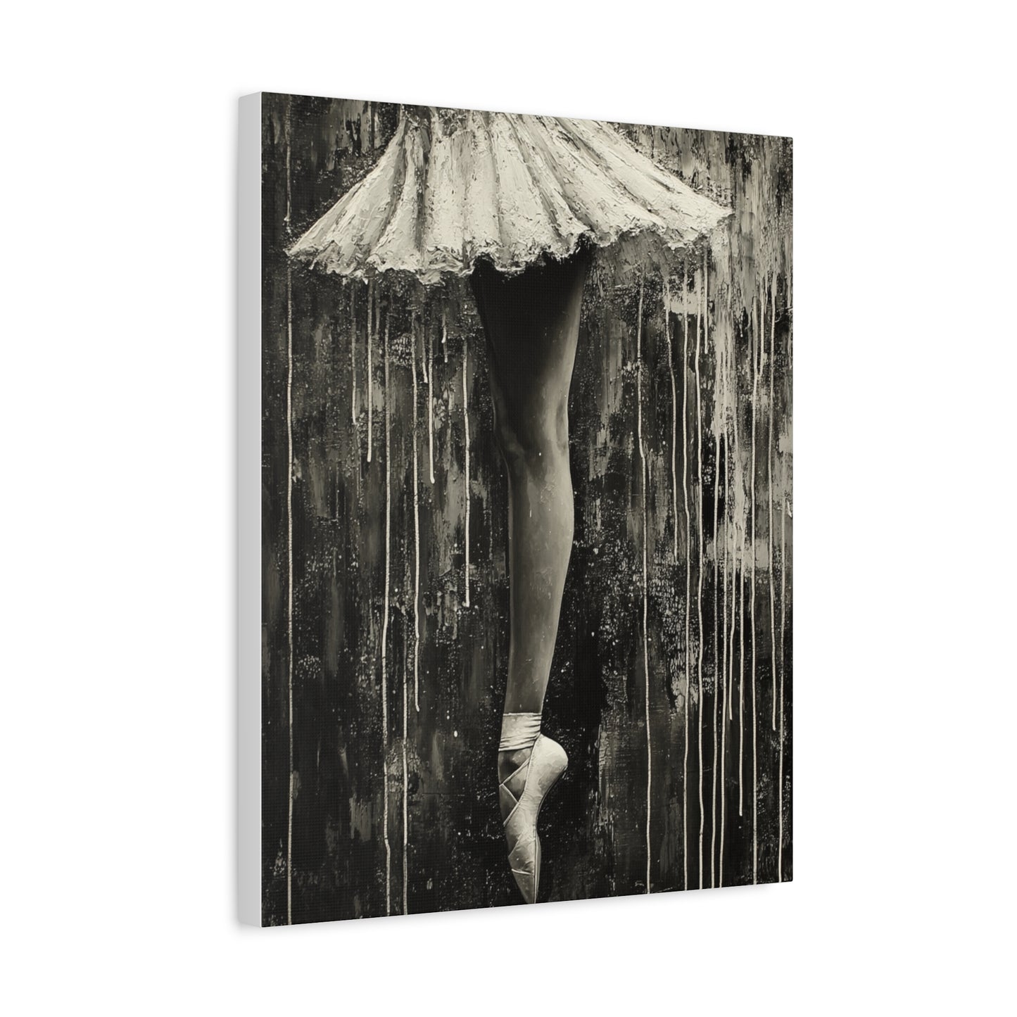Ballet Canvas Art Print, Elegant Dance Wall Decor for Home, Dancer Gift Ideas, Ballerina Artwork, Stylish Nursery Decor