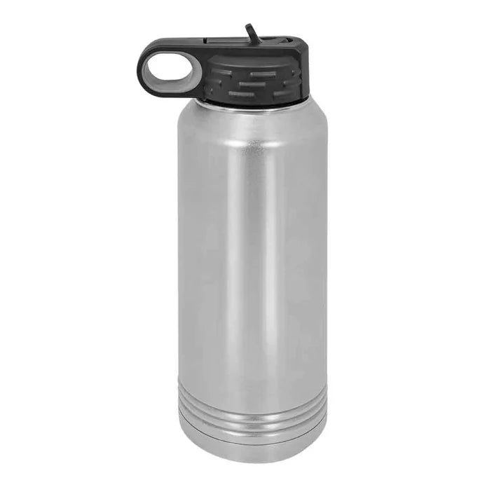 Personalized 32 oz Stainless Steel Powder Coated Insulated Sport Water Bottle Polar Camel