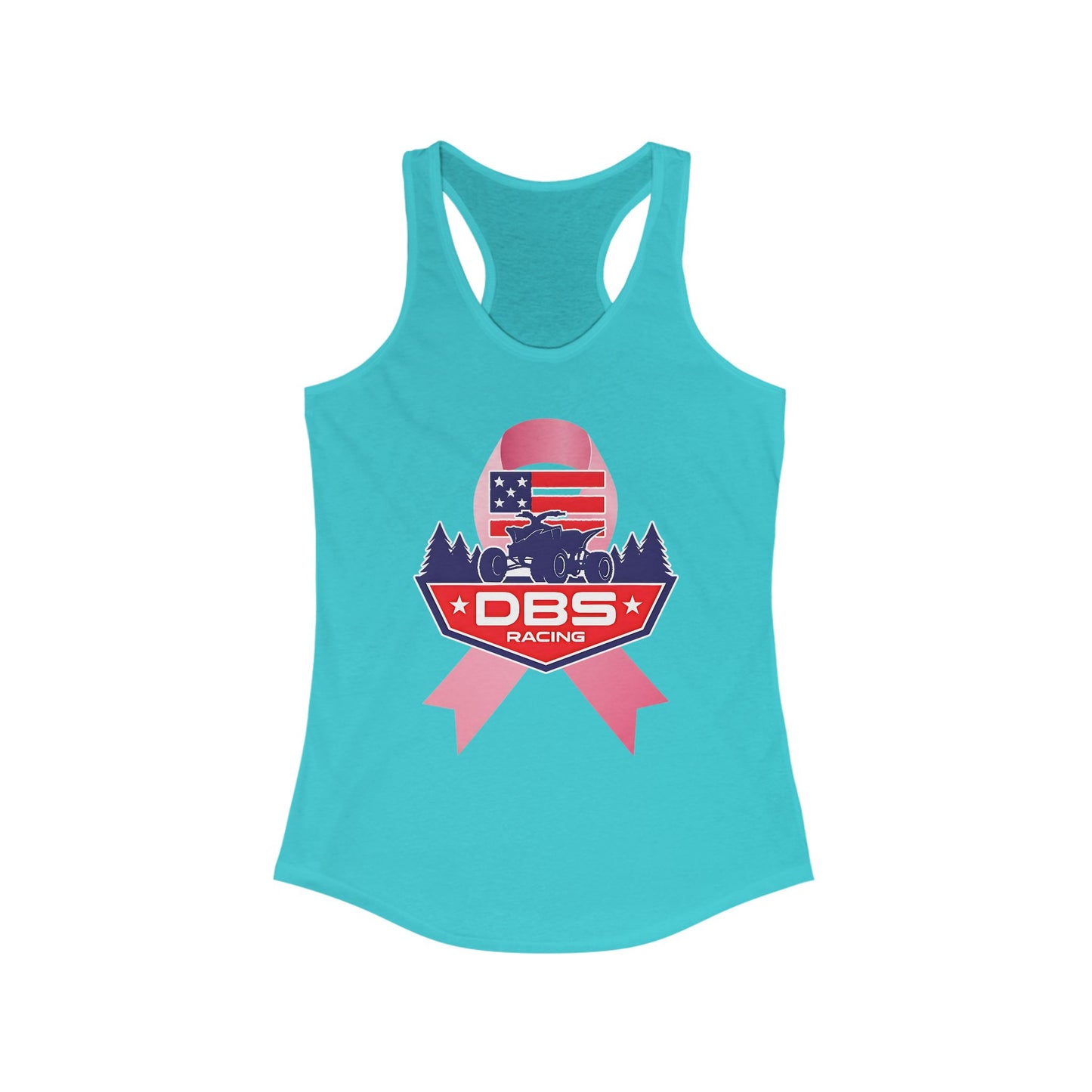 DBS Racing Women's Tank – Breast Cancer Awareness Edition | Patriotic Quad Life