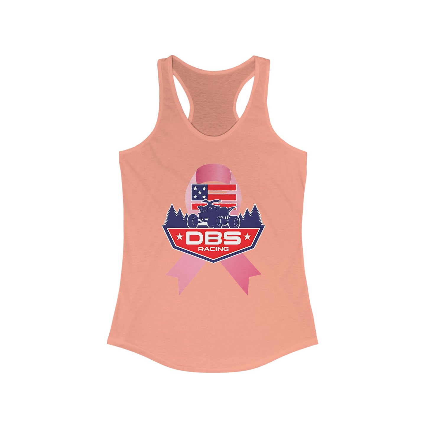 DBS Racing Women's Tank – Breast Cancer Awareness Edition | Patriotic Quad Life