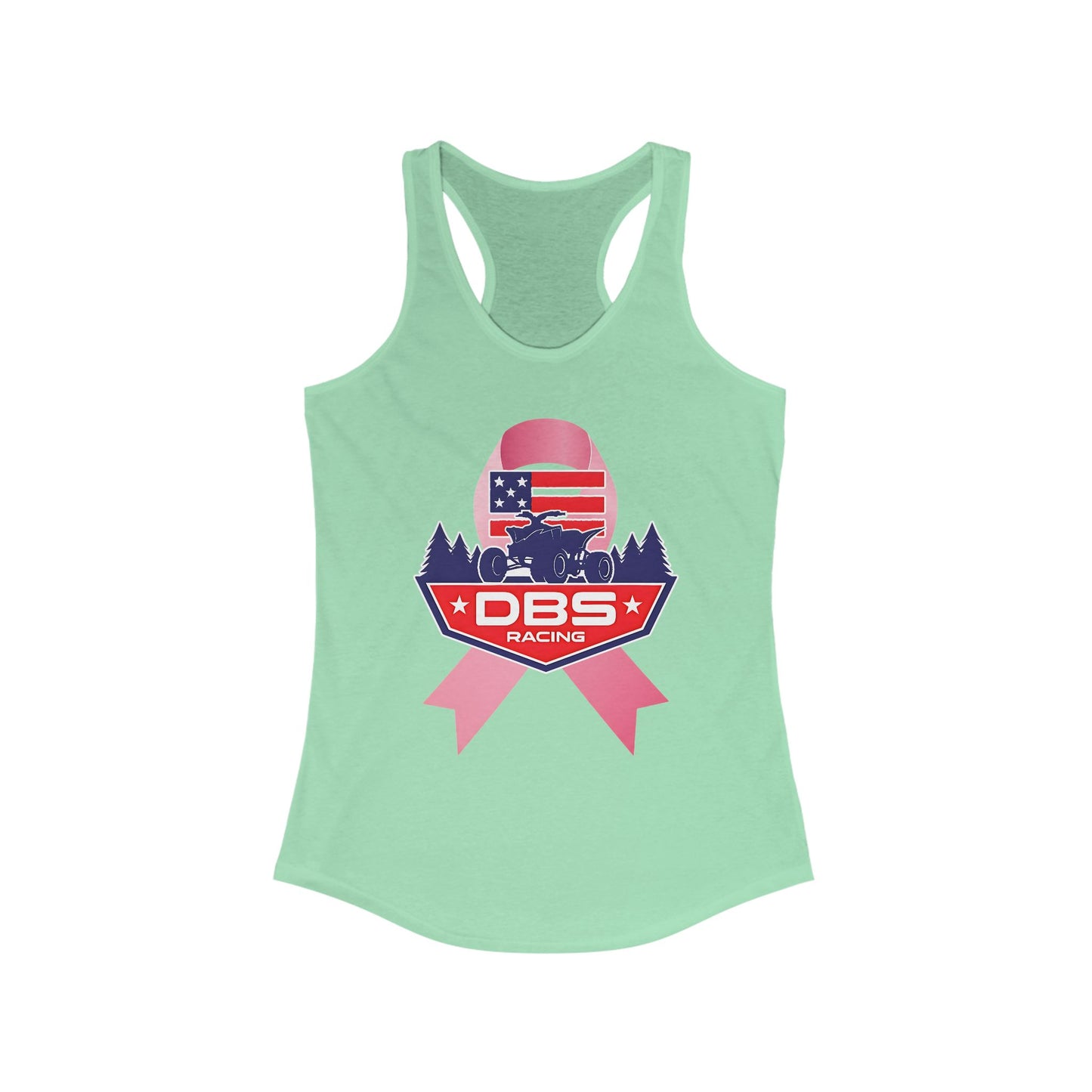 DBS Racing Women's Tank – Breast Cancer Awareness Edition | Patriotic Quad Life