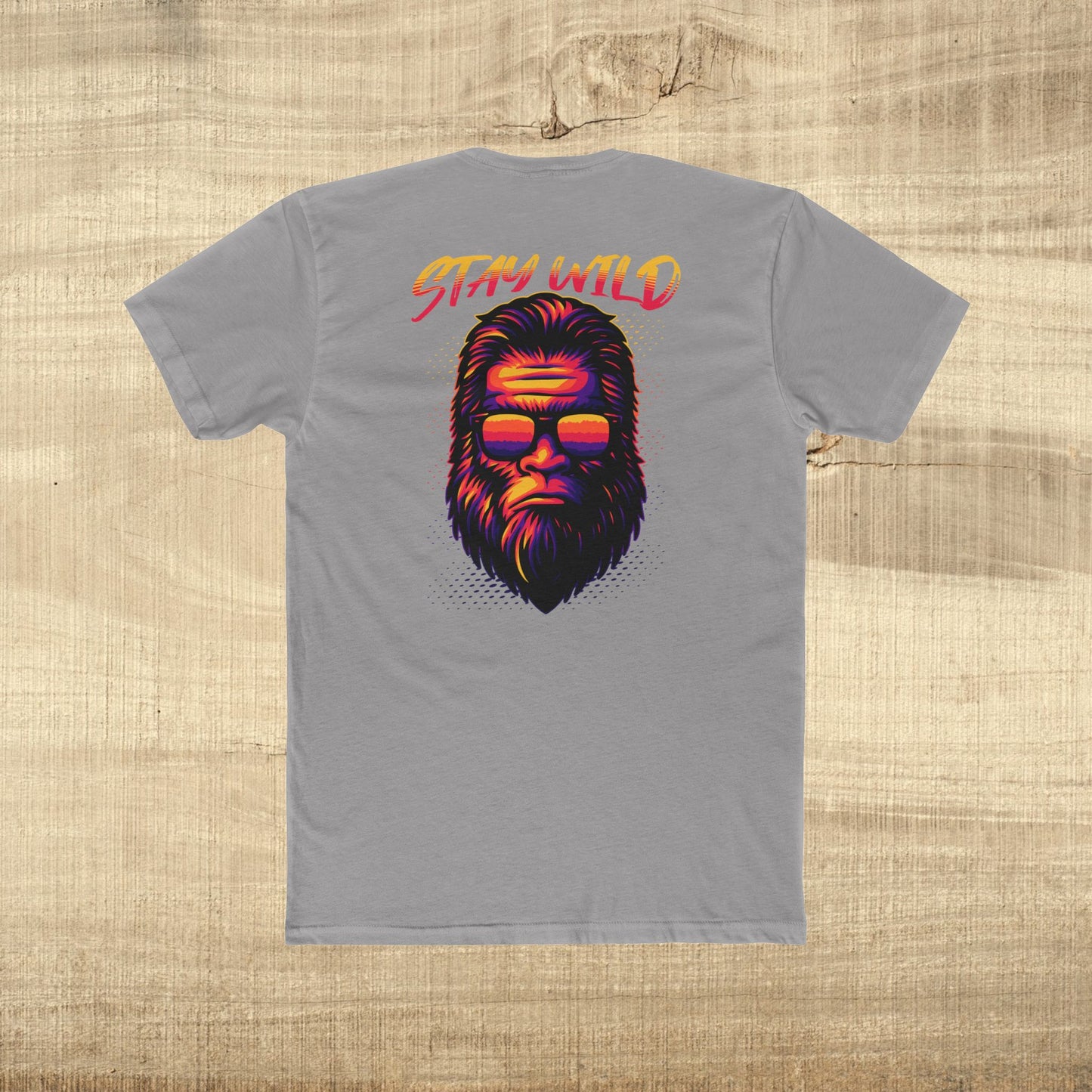 Stay Wild Unisex Cotton Crew Tee, Trendy Graphic Tee, Casual Wear for Adventurers, Perfect Gift for Nature Lovers, Summer & Outdoor Events