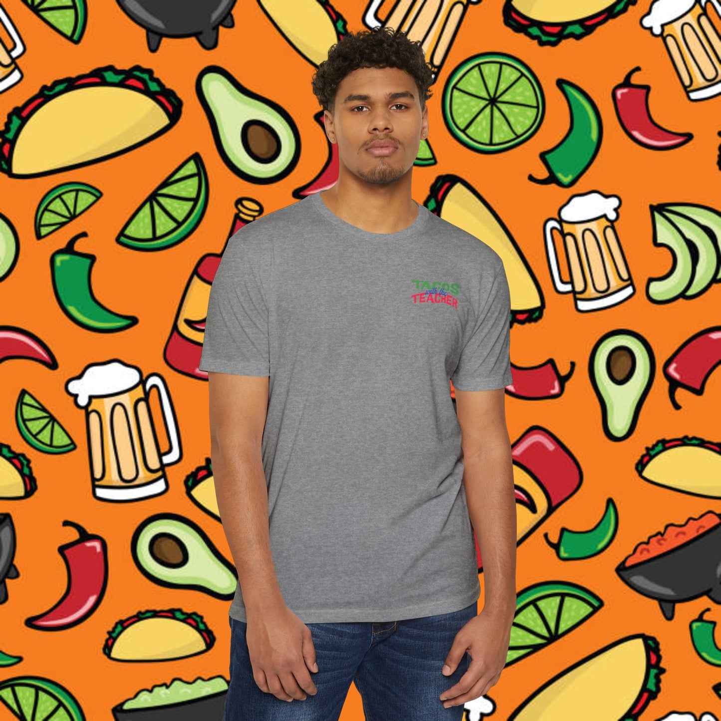 Fun Taco Jesus T-Shirt | Taco Lover's Gift, Cute Teacher Appreciation Tee, Funny Gift, Casual Wear, Taco Tuesday Shirt