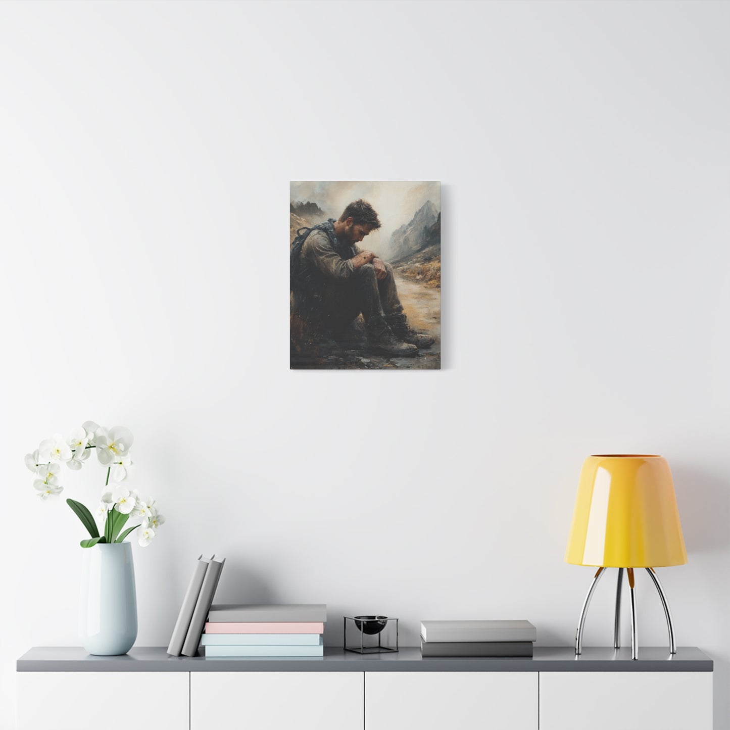 Emotional Matte Canvas Art Print, Scenic Wall Decor, Adventure Lovers Gift, Motivational Home Decoration