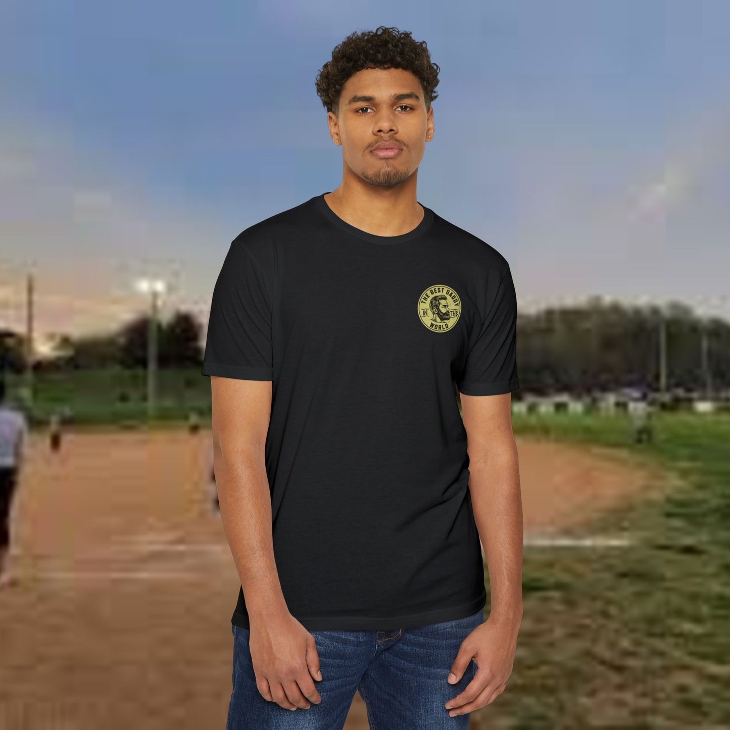 "The Best Daddy in the World" Vintage Graphic Tee – Next Level 6210